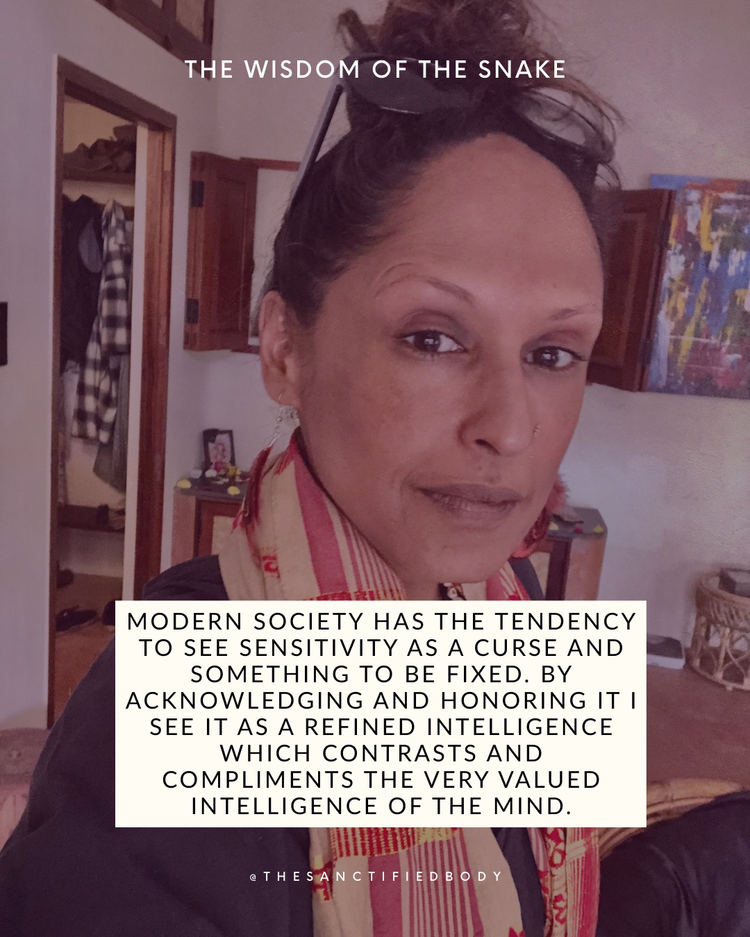 Modern society has the tendency to see sensitivity as a curse and something to be fixed. By acknowledging and honoring it I see it as a refined intelligence which contrasts and compliments the very valued intelligence of the mind.
I was born as a very sensitive being. I heard and thought that I was too sensitive and tried to act on it but could not do anything about it.
By sensitive, I mean that my sensorial body is able to feel the energy of the external world as if I don’t have any skin. In the past I could not go out too open to énergies of the outer world. Rooted in the earth and my womb, I honor my sensitivity.
Being surrounded by many spiritual beings, I can not deny that though they define themselves as humble, their actions and behaviors, often unconscious, do not always reflect an embodied humility. This can be shown in their attachment to their beliefs, mundane and spiritual. This can also be felt at a very subtle level when one can feel a dissonant frequency when they are chanting mantras or how they behave with people they are interacting with, in the directive sound of their voice which can be received as violent for a sensitive being or their desire to be the one who is the teacher and the one who knows. This clearly reflects a lack of humility and a closed heart, which may have been closed by painful events in their life. But true humility is about the ability of having an open fragile heart from which genuine love and compassion can gush as the Innocence of Eros.
From this humble realm of Innocence, a new paradigm of power can emerge. Not a strength rooted in control and domination which has the same vibration of the impulse of colonization of the Earth and other beings. But a strength anchored in the clear water of the Innocence of our Eros, cleared from past wounds and conditionings. Here is the emergence of the healthy masculine, the Yang, here to protect and sustain Life out of an infinite Love pushing into actions and expression being anchored in the deep water of the Source.
🌹 next free offering - the Circle of the Serpent on Feb 15 see bio
#consciousnessshift #femininewisdom #womenempowerment #eros #sacredfeminine