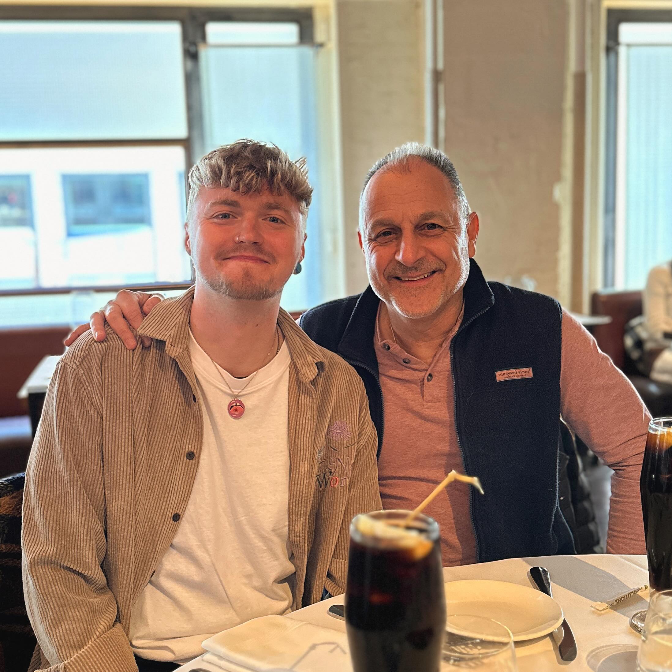 Author Frank Nappi & Director Myles Petford recently met in New York to discuss the ongoing preproduction plans for our next feature film, Game of Love 🎬🌎
