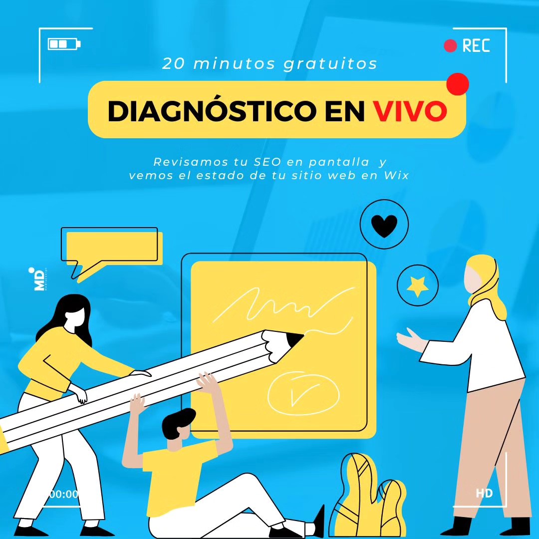 🕵️♂️ ¿Tu sitio web en #Wix necesita un refresh? ¡Estamos aquí para eso! Obtén 20 minutos de análisis y conoce cómo mejorarlo. 💻✨ #AnalizamosTuSitioWix
