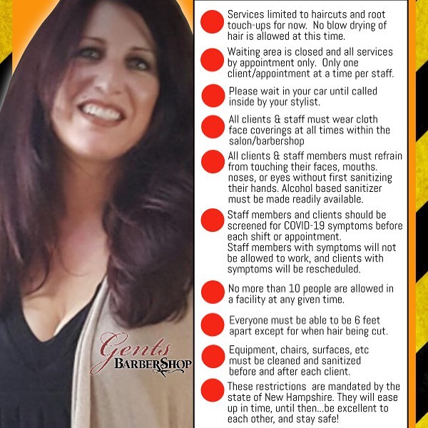 Reopening Monday May 11th! Please read the regulations that have been put in place for everyone’s safety! Book online or leave a voicemail. We are so excited and look forward to seeing our Gents family!!❤️