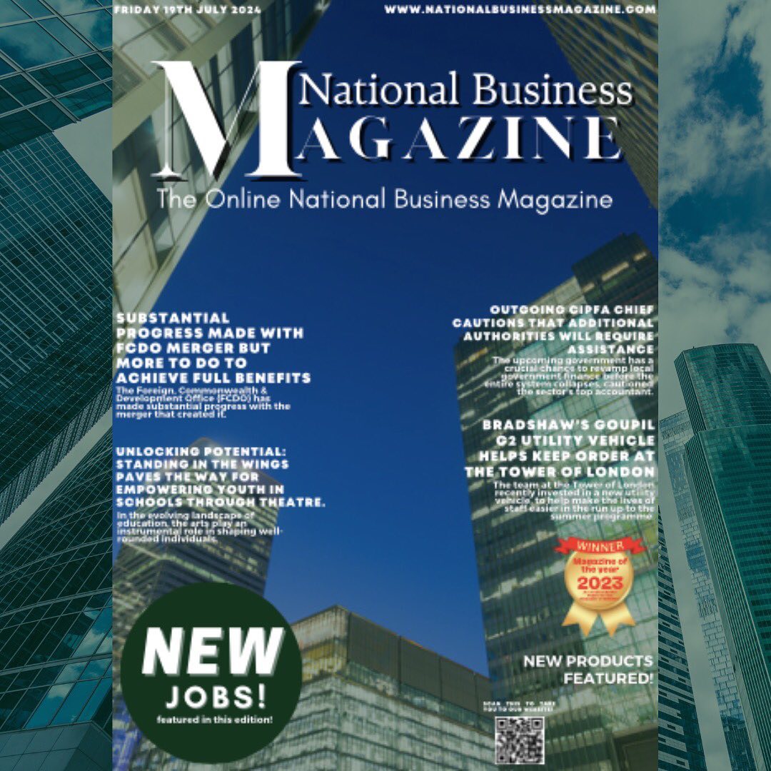 Newest edition of the National Business Magazine is now live! Be sure to check the link in our bio 🤩