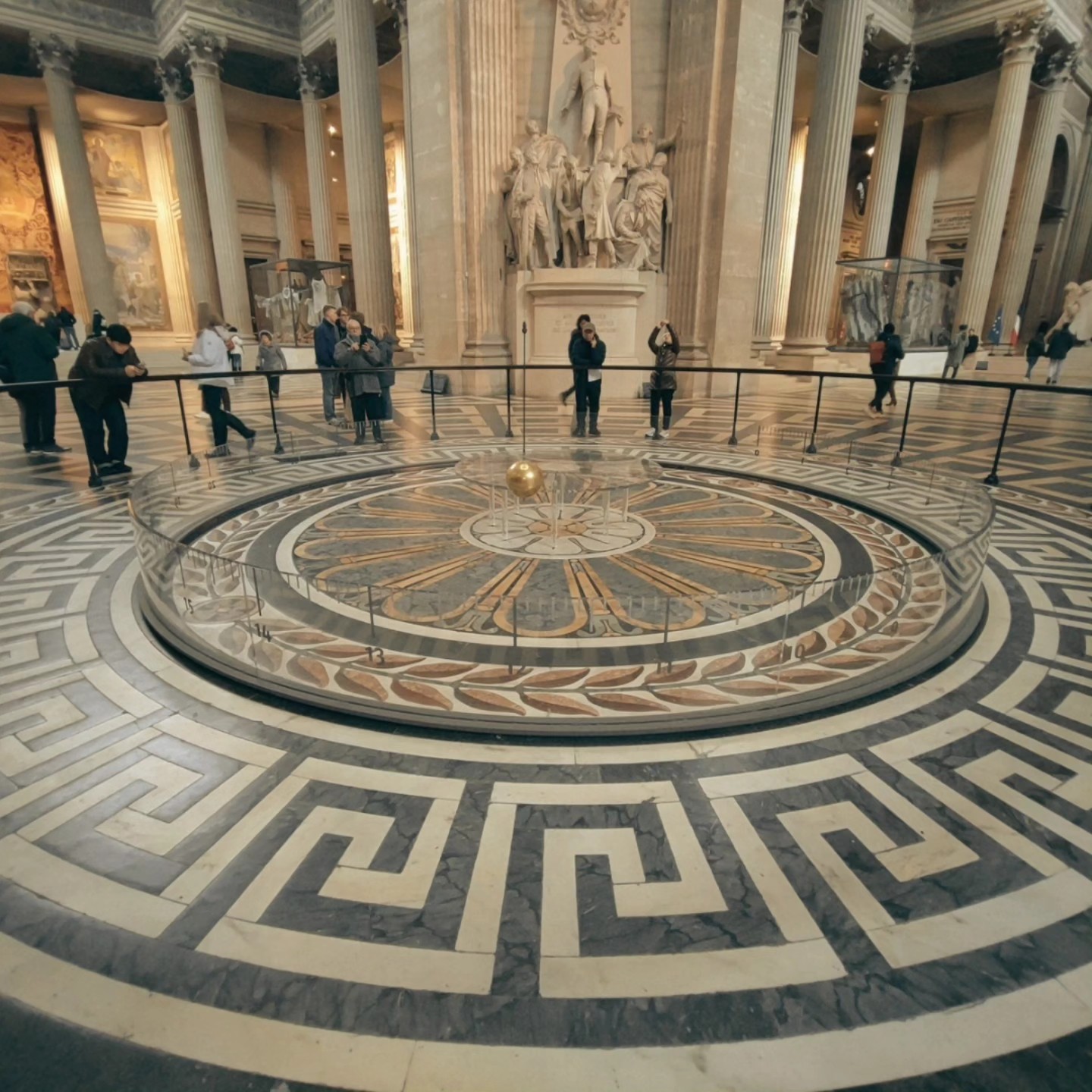 ✨ The Pendulum That Defied Time
Standing under the grand dome of the Panthéon, I found myself mesmerized by Foucault’s Pendulum, an experiment that quietly proves the Earth’s rotation. But its history is anything but quiet.
Installed in 1851, the original pendulum was a bold declaration of science in a space once dedicated to religion. Then came Napoleon III’s coup, and with it, chaos. The pendulum was removed, some say destroyed, as the Panthéon was reclaimed as a church.
Decades later, science found its way back. Today, the pendulum swings again, a reminder that truth and progress endure.
Watching it now feels like witnessing time itself: steady, persistent, and untouchable.
Sometimes, the most revolutionary acts are the quietest.
Have you ever seen something that made you stop and reflect like this?
#FoucaultsPendulum #PantheonParis #HistoryAndScience #QuietRevolutions #EarthInMotion
#ParisianCharm #ExploreEmbraceEvolve
#Latinquarter #ParisianLife #TravelParis #ExploreParis
#ParisLife #EspritPassager
#ParisTourism #ParisLandmarks
#5tharrondismentparis
#parisjetaime #tourguideparis #yourguidetoparis
#espritpassager #espritpassagerparis #yourunconventionalguidetoparis #Paris