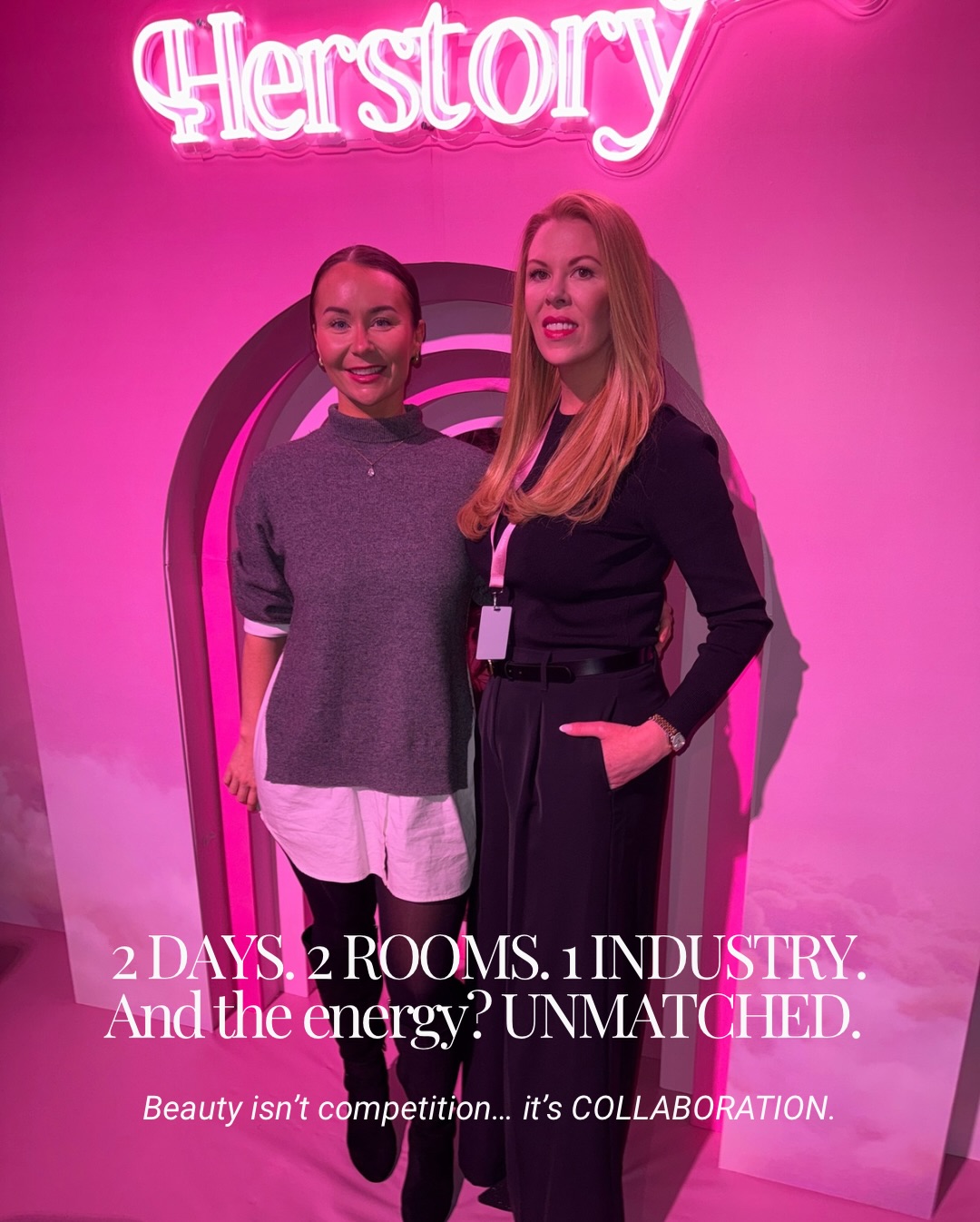 Still buzzing from this weekend ✨
From Sophia Bailey’s Herstory event — surrounded by the most supportive, talented aesthetic practitioners — to sitting as a Judge at the National Beauty Awards… I felt SO proud to be part of this industry.
The biggest takeaway?
There’s room for everyone.
When we share knowledge, support each other and celebrate wins together… we ALL rise faster.
Collaboration will always beat competition for me 🤍
So grateful for the rooms I’m stepping into and the women I get to grow alongside.
Tag someone in beauty who inspires you 👇
#WomenInBeauty #Herstory #BeautyAwards #AestheticPractitioner #FemaleFounders BossWomen CommunityOverCompetition