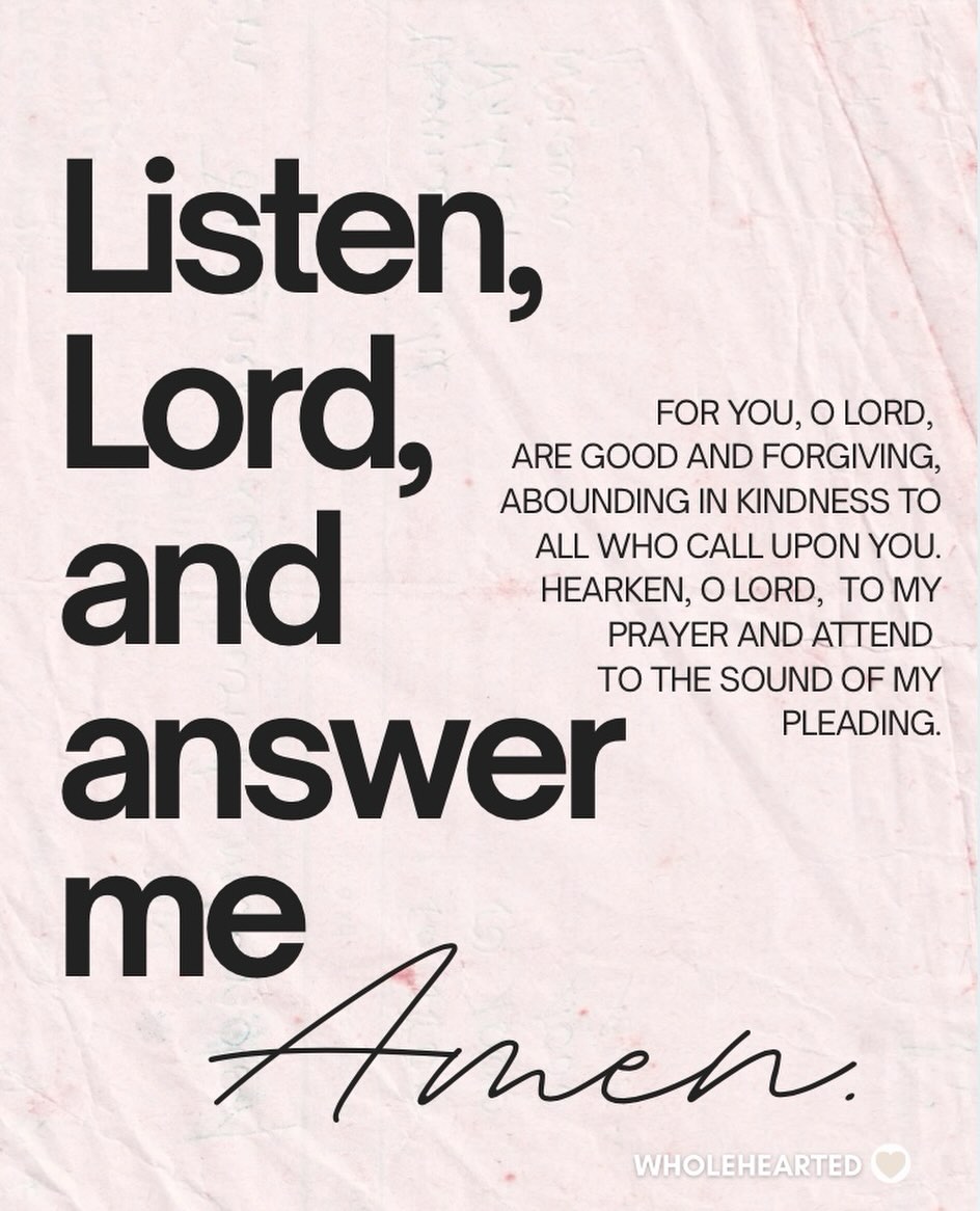 âListen, Lord, and answer meâ -Psalm 86:5-6
Why is it sometimes when we talk to the Lord we find ourselves just asking for things from Him? Whether that be an answer to a certain decision we have to make, finding a job, healing of an ill parent, or even patience to get through the day.
He is always listening and hearing the burdens that weigh so heavily on your heart. He is sitting with you, even when you feel as if you are alone. Talk to Him, for he wants you to share with Him, not just what troubles you, but also what you rejoice in.
#wholehearted #whomedoyouseek #catholicwomensconference #spokanecatholic