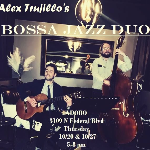 Thursday's! Enjoy bossa jazz along with denvers best tacos at @adobodenverxo Check em out at @denverwestword and on @netflix
come hang!
.
..
...
....
#bossajazz #freshfriedandcrispy #denverjazz #denvertacos #bossababes #federalblvd #denverlivemusic #bossaandchill