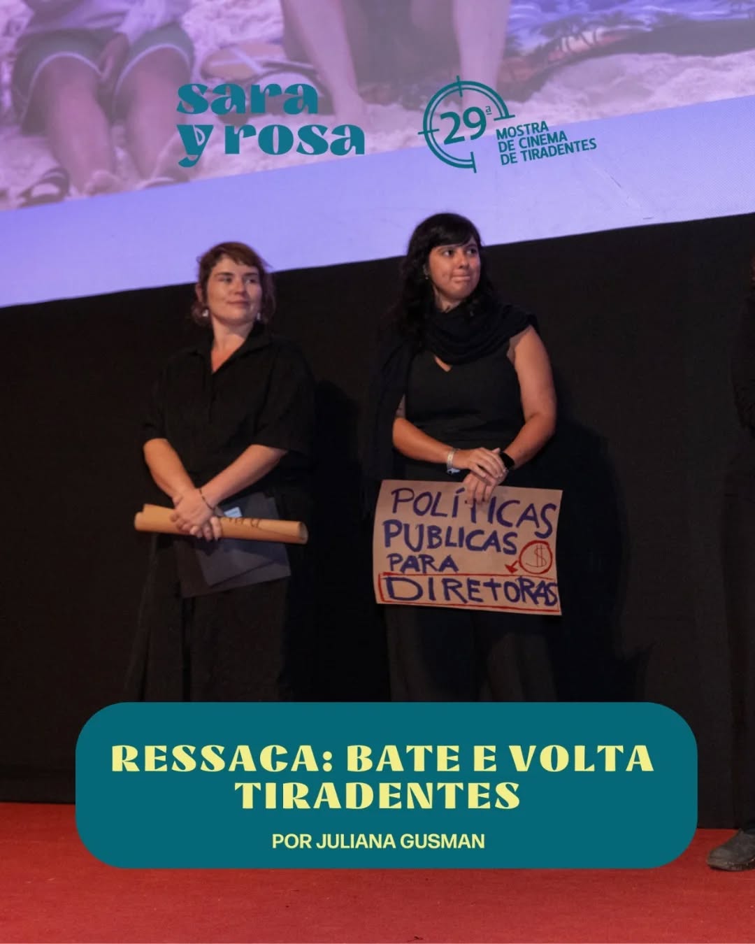 "Quando Juliana Antunes e Camila Matos sobem ao palco do Cine-Tenda para receber um prêmio carregando um cartaz em que se lê “políticas públicas para diretoras”, com um cifrão circulado em vermelho, lembrei-me de Matilde Landeta. Tenho estudado sua obra nos últimos meses. Landeta foi a única mulher a dirigir um longa-metragem na Era de Ouro do cinema mexicano, entre os anos 1940 e 1950. Precisou assistir em roteiro e direção de mais de 70 filmes até que os burocratas dos estúdios lhe dessem aval para seguir com seu primeiro projeto autoral. Mesmo assim, sem dinheiro. Vendeu o carro, hipotecou a casa e pediu favor a conhecidos para fundar a própria produtora, a TACSA. 'Lola Casanova' foi lançado em 1948 com atraso, depois de um boicote de mais de ano. Estreou, proposital e cruelmente, numa terça-feira esvaziada de Semana Santa. Com 'La Negra Angustias', de 1950, e 'Trotacalles', de 1951, as dificuldades se mantiveram coladas à sua teimosia ferina. Seu melodrama de cabaré proto-feminista, que por iniciativa da plataforma Sara y Rosa, será exibido pela primeira vez em Belo Horizonte na próxima semana, foi a ponta de um hiato que se estendeu por quatro décadas. 'Nocturno a rosário' foi lançado em 1991, antecedendo em oito anos a morte de Landeta.
Seus adversários seguem vivos."
Leia o artigo completo de @juliana.gusman em sarayrosa.com 🔥