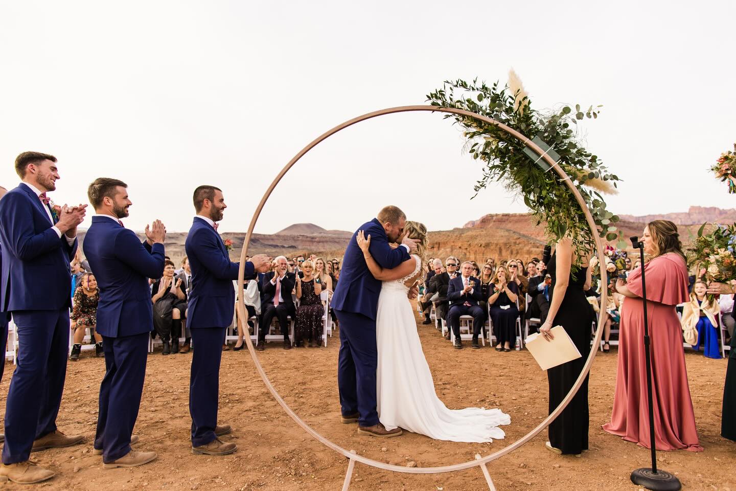 Booked a flight. Packed a dress. Got married.