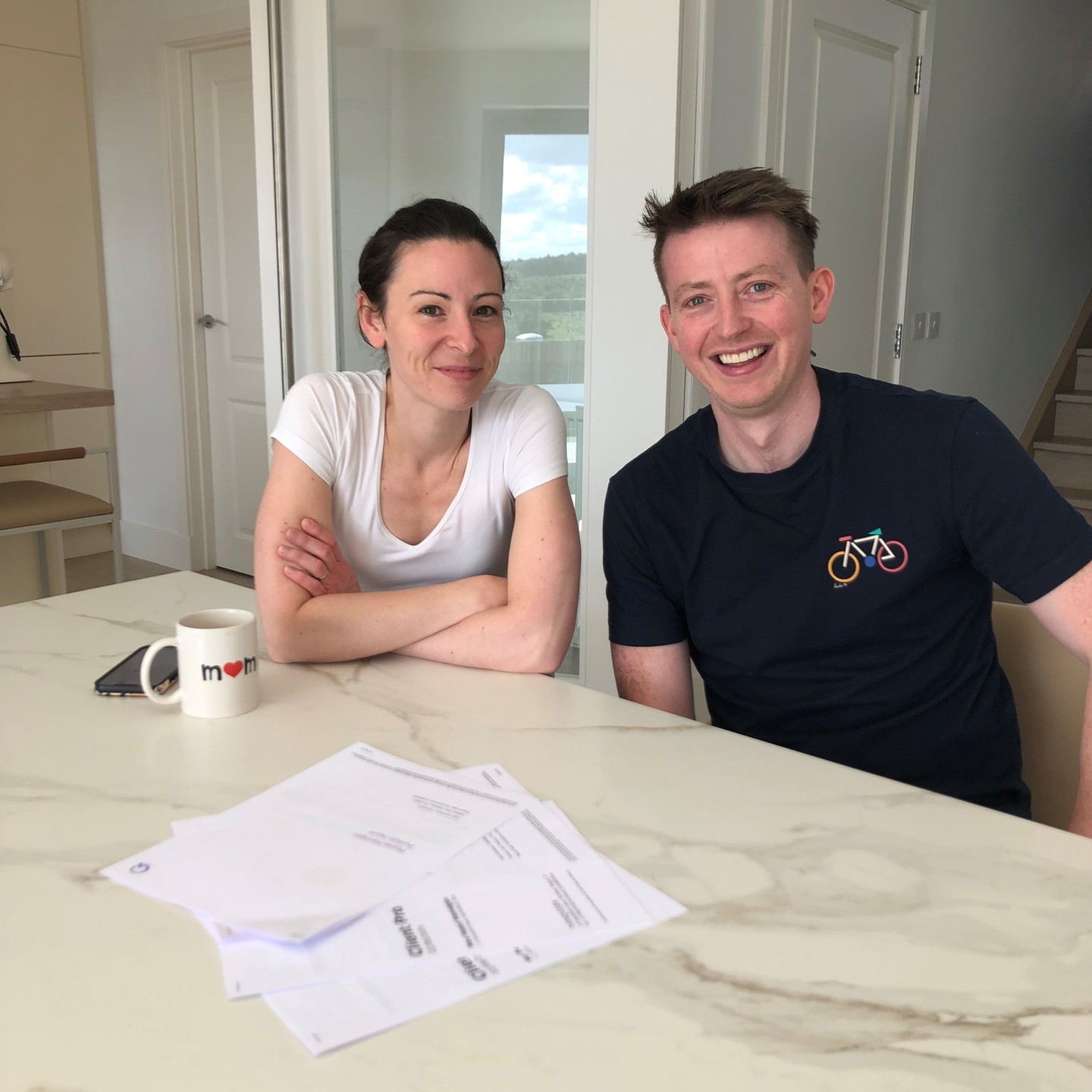 Great Friday morning review and catch up with Hazel & Pearse. A range of topics covered – business strategy, pensions and investments. #thinqviser #scottishdentistry #scottishdentist