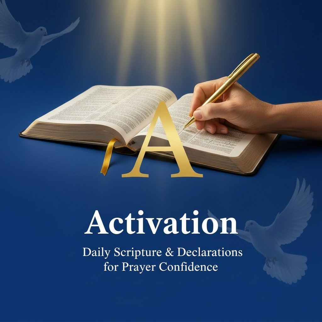 Unlock new confidence in your prayers today. What if every morning began with scripture and bold declarations? Experience daily activation that transforms your prayer life. Start your day with purpose. Tap to receive today’s scripture and declaration. ✨