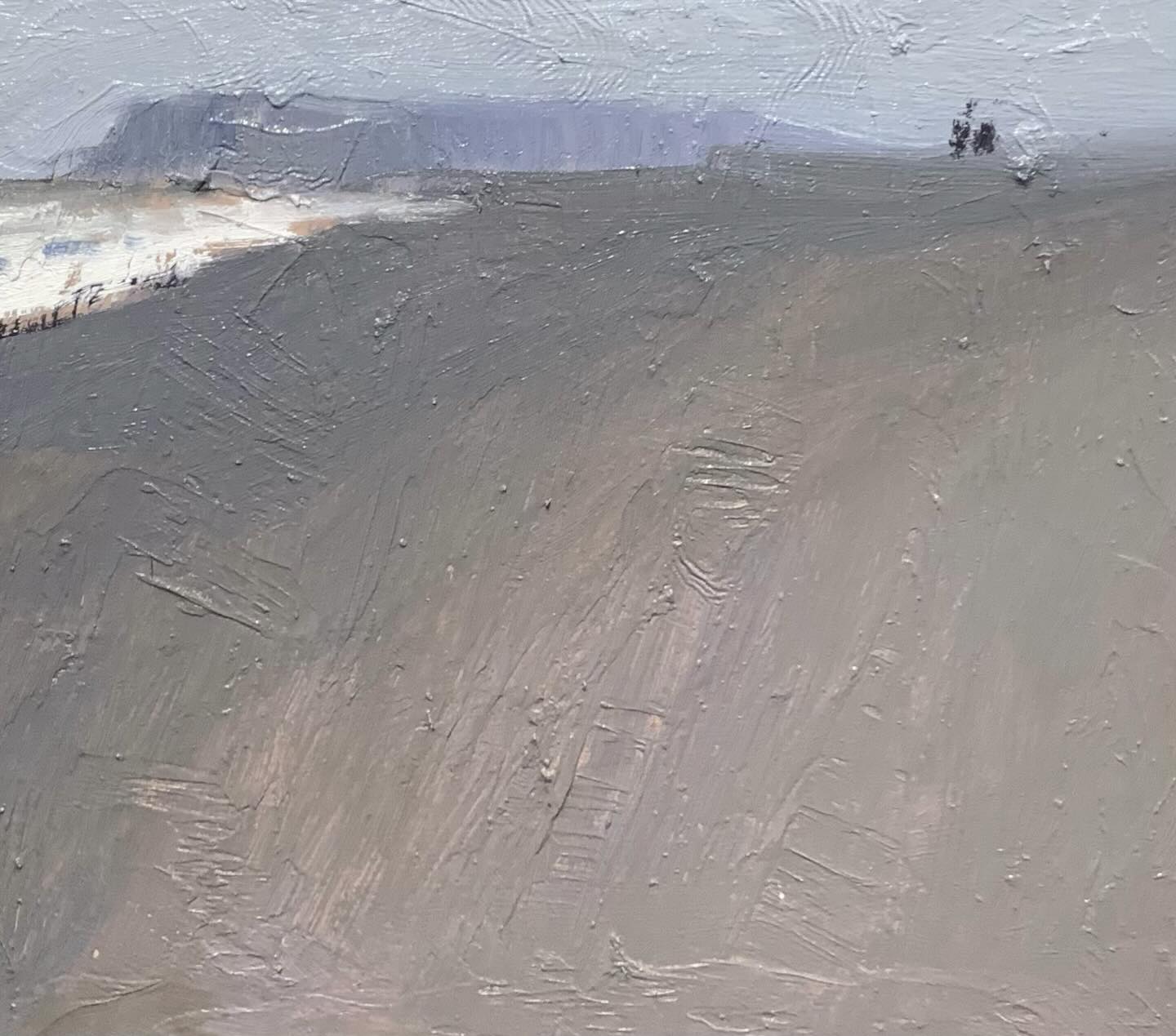 Pett Level, tide bringing the weather in.
#pettlevel #oilpainting