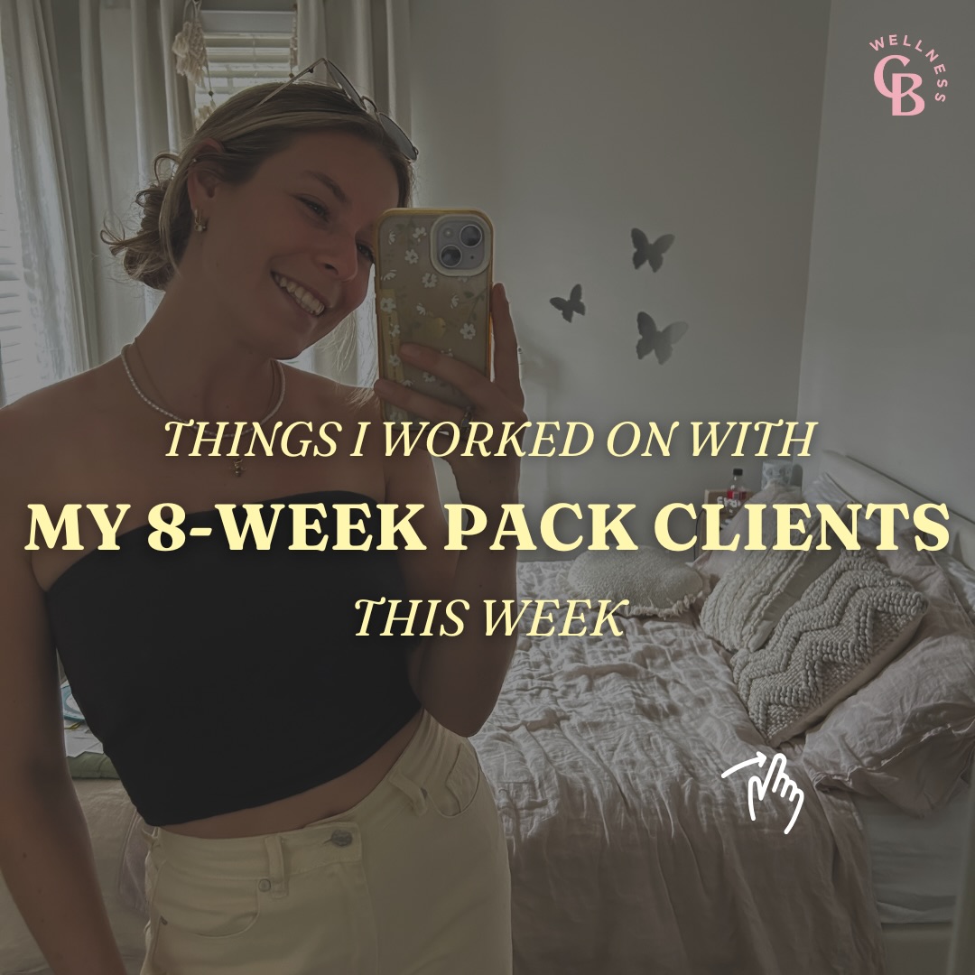 A few things I worked on with my 8-Week Pack clients this week 👀
Because everyone’s needs are different and the goal is finding what works for your life.
Together, we work on real-life problem solving for:
• busy workdays
• hard training blocks
• low energy & poor recovery
• learning how to fuel in a way that actually sticks
If this sounds like you and you want nutrition support that fits training, work, and everything in between, send me a message and let’s chat about working together 🤍
#dietitian #dietitianapproved #fuelyourday #fuelyourbodyright