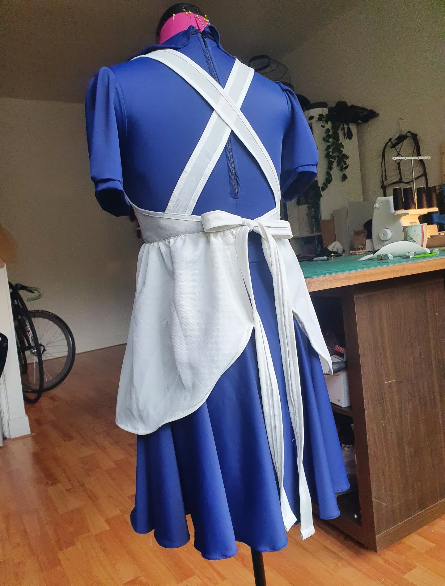 And the back!
#costumemaker #costumedesigner #circuscostume #creepydoll