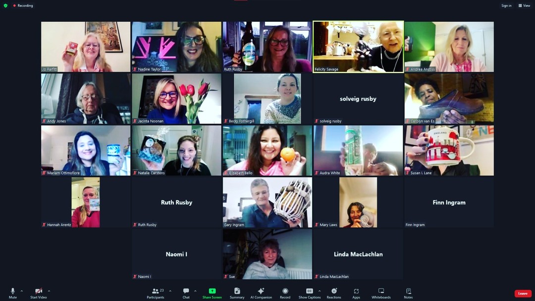 Fantastic book launch yesterday - on World Book Day, and the eve of International Women's Day! Hosted by the wonderful Jo Parfitt, and attended by Natalie Carstens and Ramona Pintea. We were also deeply honoured to have Felicity Savage with us for the event. Such a lovely vibe and lots of great questions! Congrats to Nadine for winning the prize!