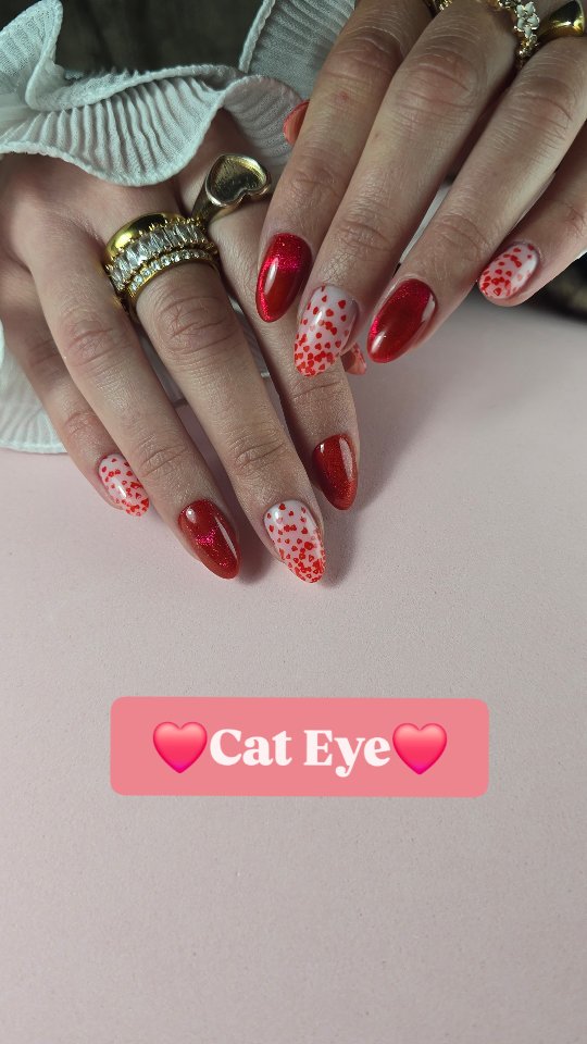 ✨️💕Cat eye hearts 💕 Nails with Love💕✨️
#cateye #magneticnaildesign #naileducation #nailsbern #nailinspiration