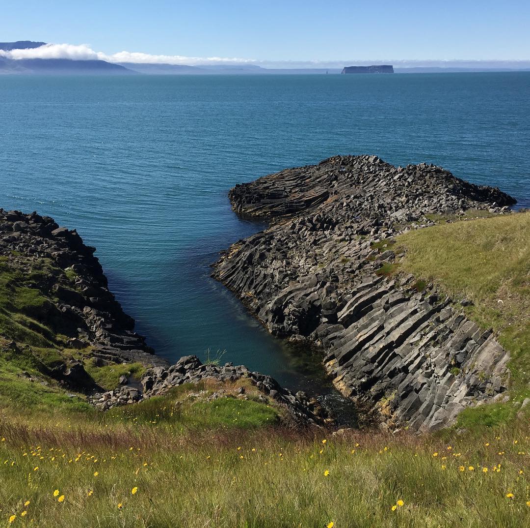 Still July in this lovely view of Skagafjördur.