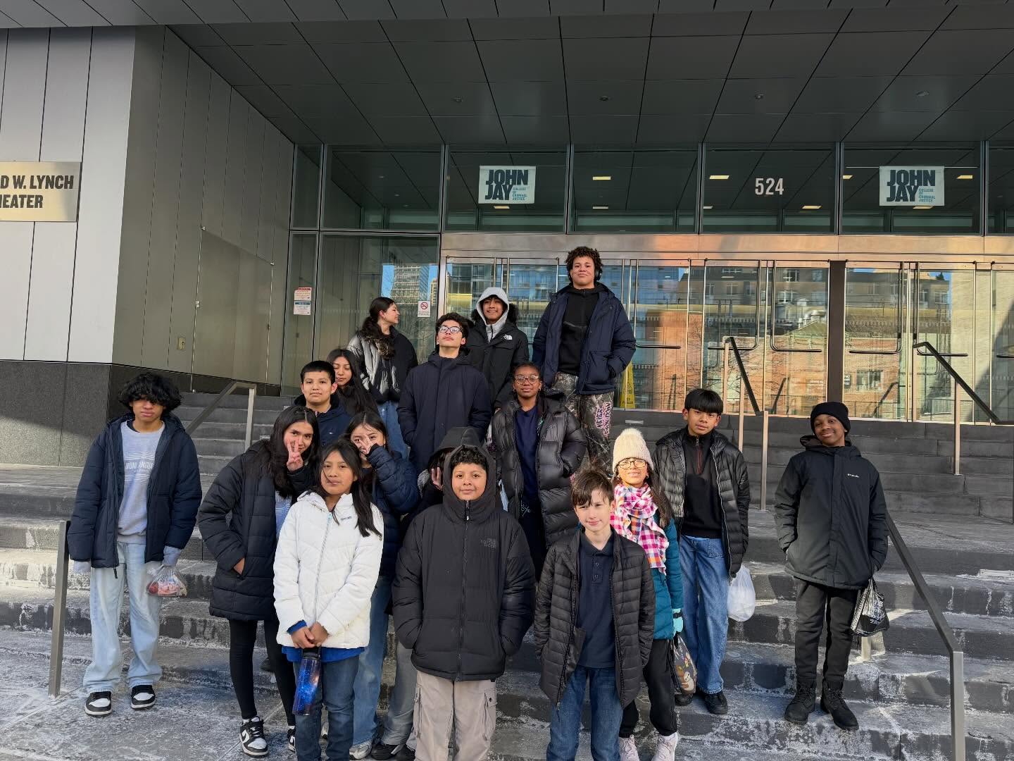 Thank you to our friends at @johnjaycollege and @cunyexplorers for an amazing college visit today! ¡El futuro es brillante! #collegevisit #dlmsfamilia #nycpublicschools @nycdistrict3 #cunyexplorers