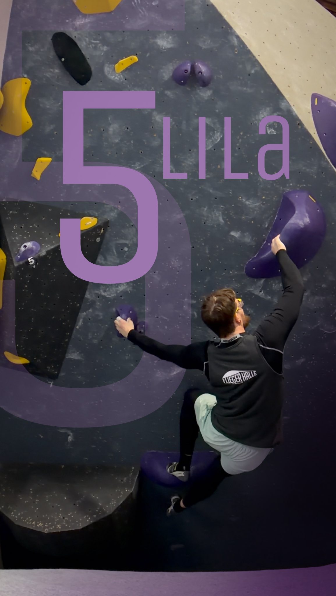 BETA SPOILER | Mit Stefan
Stefan zeigt euch an der Arktis seine lilafarbene 5. Ein bisschen Technik ist gefragt – Los, rein da!
Climber | Setter: @sk.route_setting
#routesetting #fliegerhallebraunschweig #bouldering #fliegerhalle #betaspoiler