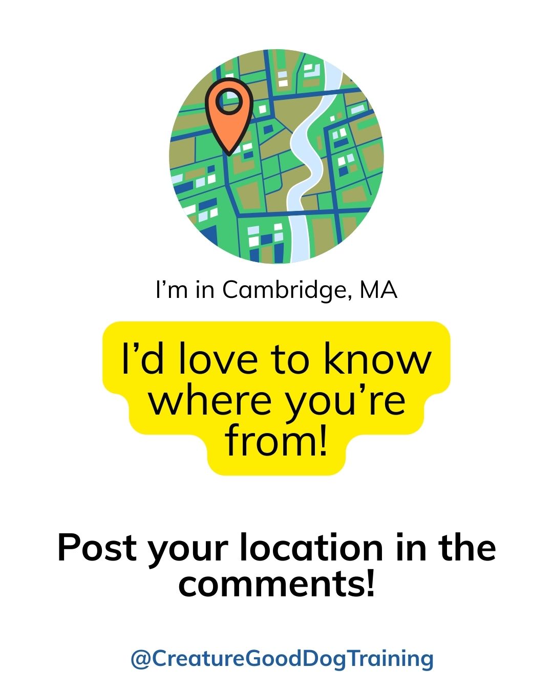 Who's local to me? I'd love to know where you are from. I'm in North Cambridge, MA. How about you?
Share your location in the comments, please!