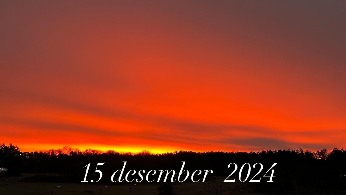 #fredisjela #ingenfilter #snartjul #magi #soloppgang