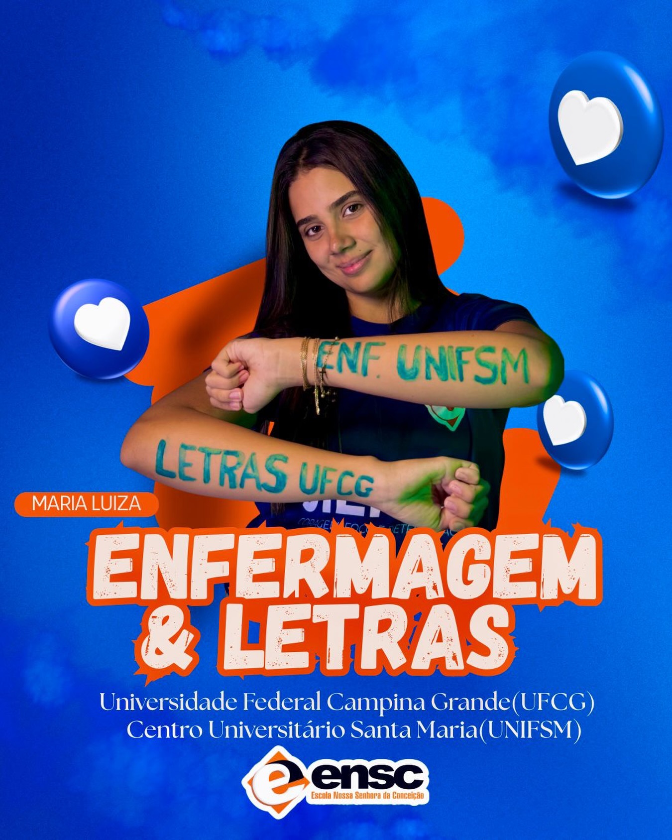 Aprovação ENSC | Parabéns pela enorme conquista! 🎓