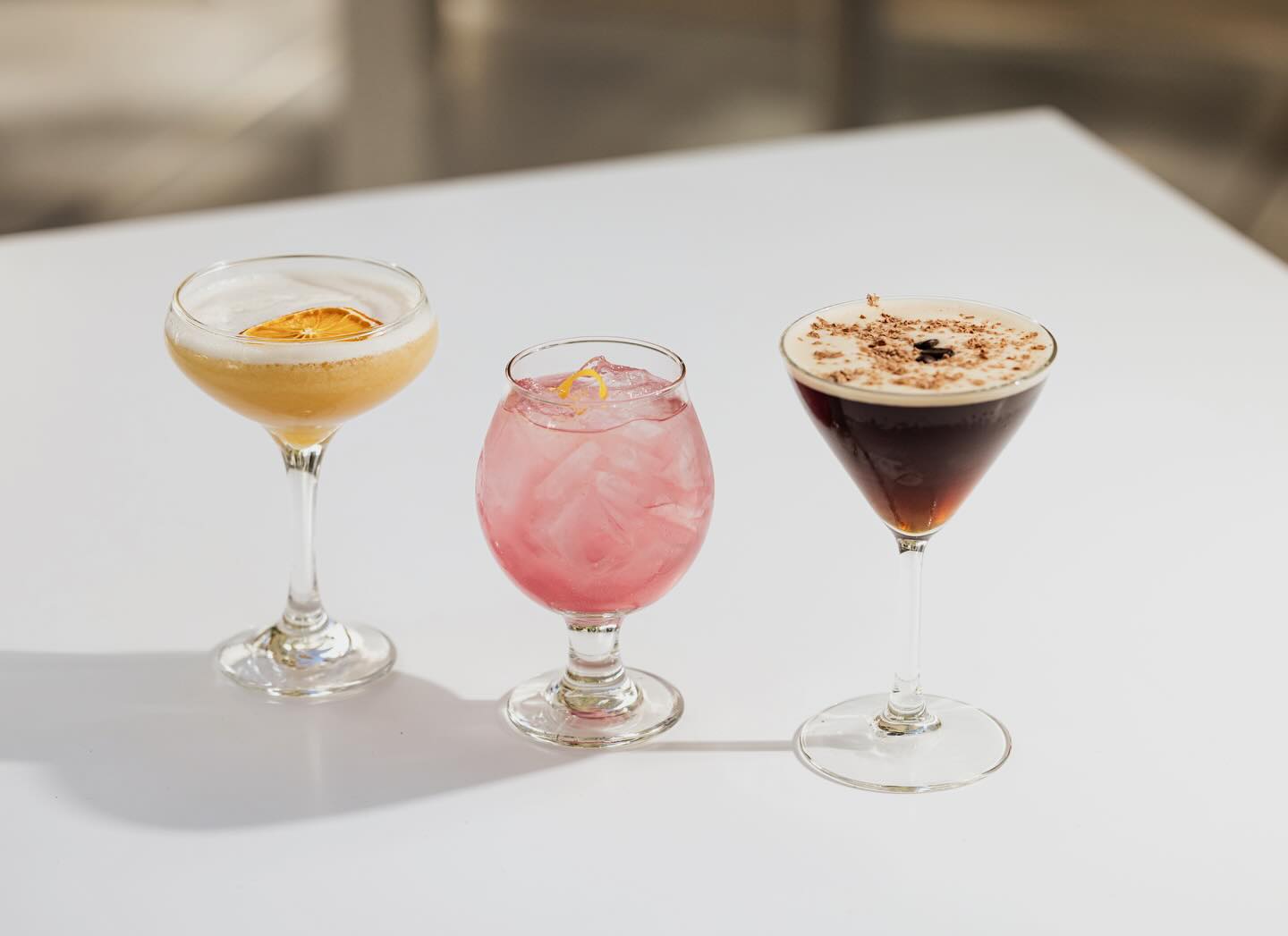 meet our february drink specials 💘🍸(pictured from left to right)🍊 orange marmalade whis....