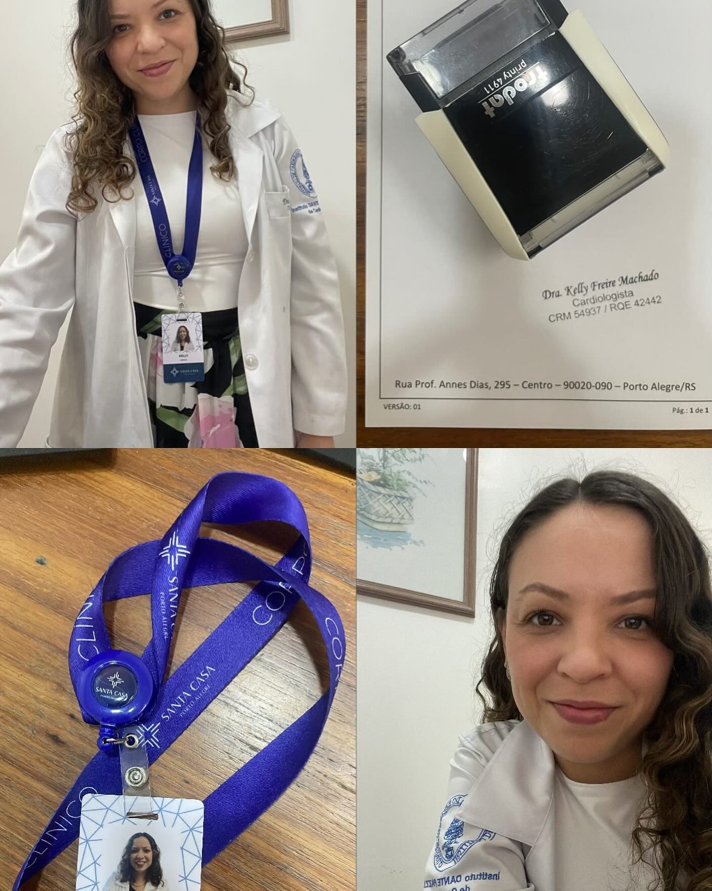 A grande novidade do dia!
Acabei de concluir meu primeiro dia de atendimento no Hospital São Francisco da Santa Casa.
Estou muito orgulhosa de poder atender dentro dessa Instituição que tanto admiro!
Aos meus queridos pacientes, tenho mais um endereço para atendimento.