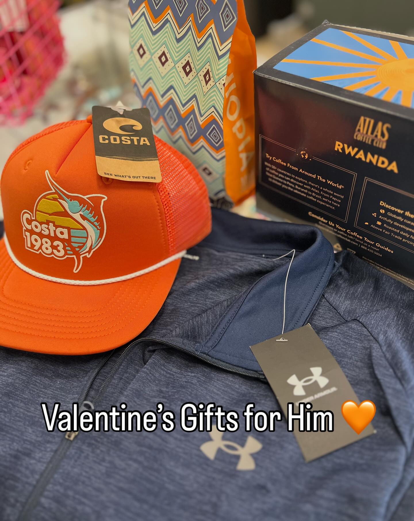 Valentine’s Day gifts for him—handled. ❤️🔥
Whether he’s into comfort, caffeine, or coastal vibes, we’ve got you covered.
✨ Under Armour performance polos
🧢 Costa hats
☕ Coffee beans & pods he’ll actually use
Perfect little upgrades that say “I know your taste” without overthinking it.
Swing by and build an easy Valentine’s gift he’ll love (and wear).
📍 Daly Finds Resale Boutique | San Antonio
#SanAntonioShopping #SATXStyle #SATXGifts #DalyFinds #ShopLocalSATX