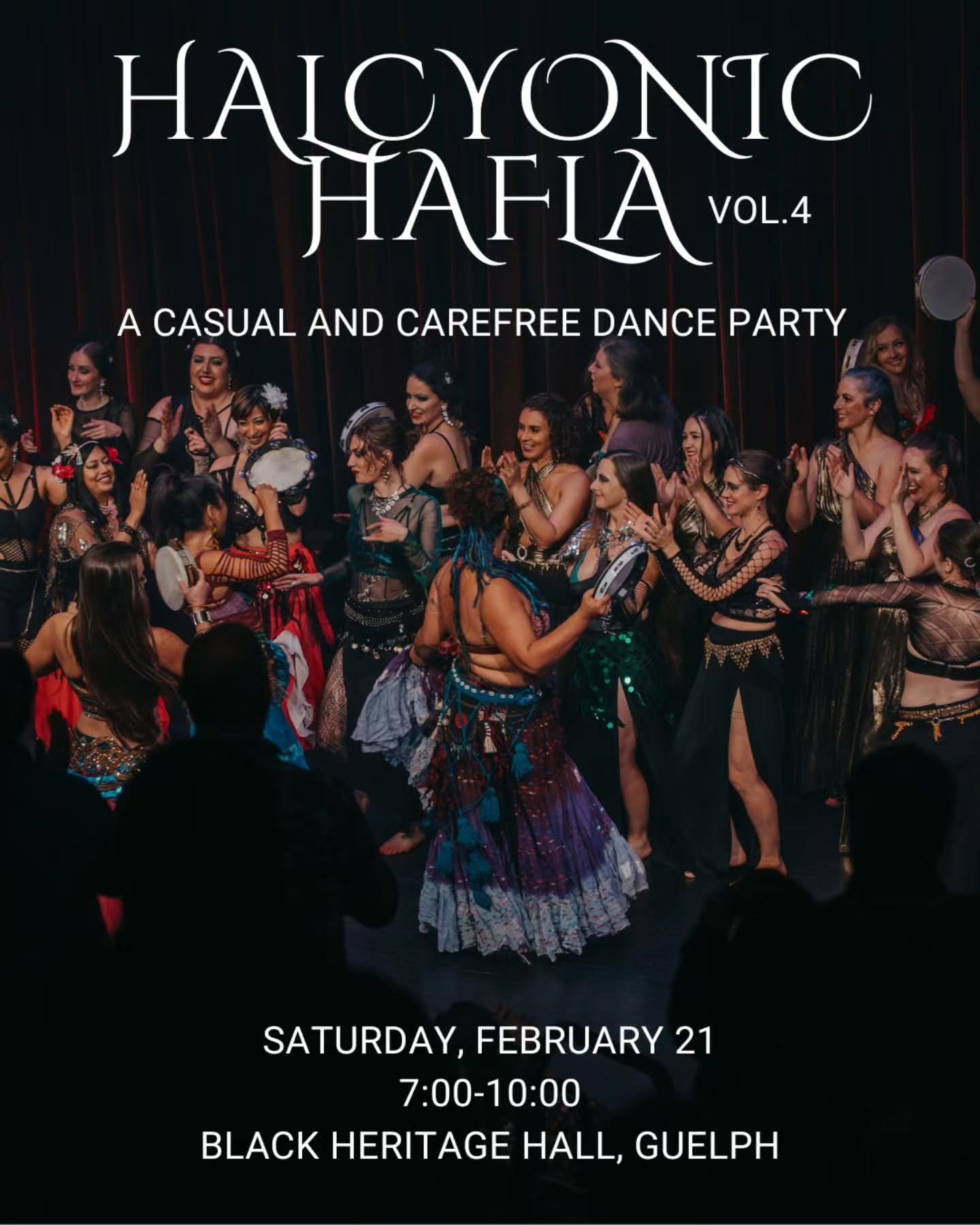 Next hafla! These Halcyonic Haflas are a cozy space where we come together to dance, connect, and celebrate community. We created this event to offer a safe and low-pressure environment where dancers of all levels can share their art, whether it’s a polished performance or a playful exploration. It’s about joy, expression, and being witnessed with warmth and support. We also facilitate fun dance experimentation and improvisation opportunities with our popular Song Roulette set!
Come and reconnect with your dance roots, or simply be surrounded by kindred spirits who love movement and music — this is your invitation. 🌙✨
Interested in performing, vending, or have questions? Reach out to @mary.snow.official
#halcyonic #halcyonichafla #Invoketress #invoketressdance #guelph