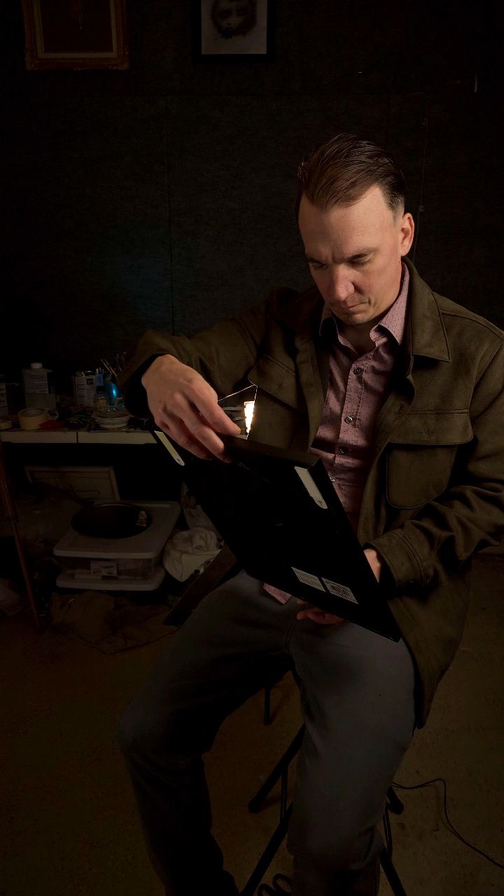 I like creating these dark pieces because they hold a lot of truth. Life isn't perfect and we go through a lot of dark places in life. The good news is that there is always a light.