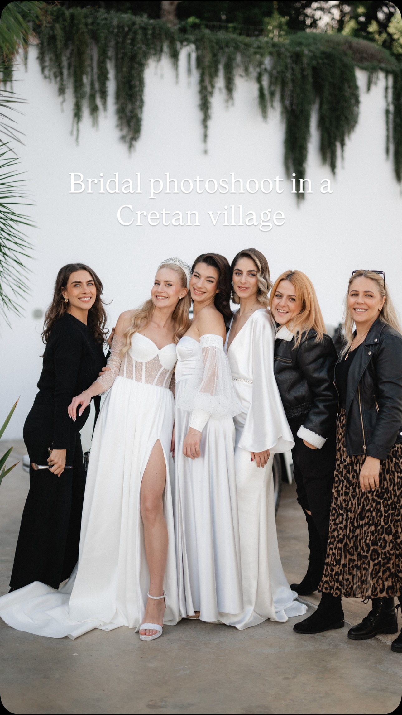 A bridal fashion photoshoot at a beautiful villa in a cute Cretan village, with the most welcoming neighbours. When they invite you over for a break with snacks and raki, saying no is simply not an option 😂 In Crete, hospitality is serious business!
.
credits:
planner & stylist: @creteforlove
venue: @markakisestate
photographer: @andreas_markakis
videographer: @eftihismakridis_filmmaker
bridal & party dresses: @katerina_mavromati_bridal_more
flowers: @tropikana_crete
wedding rentals: @feel_ultra_event_rentals
luxury car rentals: @luxury_car_rent_midas
make up artist: @_makeupbyevy
hair stylist: @sofia_hairsalon_
models:
@annekristiinaa
@maria_markoulaki
@fivigarouf