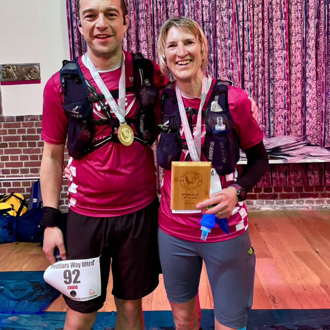 Last weekend saw two of our endurance loving WACers take on the Peddars Way Ultra, from Knetishall Heath to Holme-next-the-Sea. Congratulations to Claire Brown and Craig Skipper for completing the 48ish miles, in muddy conditions.
Elsewhere, we had four runners enjoying the picturesque, but even more muddy, Lavenham Old Railway 10k. Brilliant running from Andy Baxter, Tony Beales, Dani Gilbert and Matt Webster.
Finally, we had Michelle Sadler competing in the Warwick Half Marathon, as part of her personal challenge to complete a half marathon a month in 2026. Well done Michelle.
Moving to midweek, we had a brilliant turnout at the EACCL league in Cromer. 16 of our runners took part on a challenging course, which had everything a beach run can offer - including the post race chips!
Next week's event is our home event at Ladybelt Country Park. We can't wait to host!