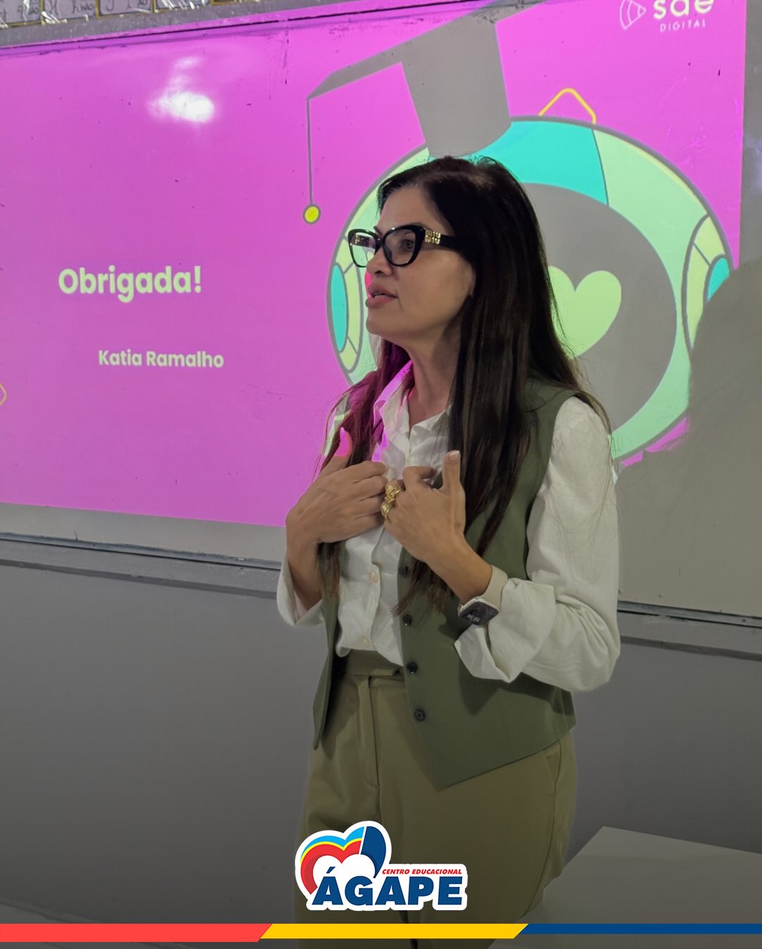 ✨ Aprender para ensinar melhor ✨
Hoje nossos professores viveram um momento especial de capacitação e aprofundamento pedagógico com a @saedigital
Foi um encontro de muito aprendizado, troca de conhecimentos e alinhamento, fortalecendo ainda mais a nossa prática em sala de aula.
Seguimos investindo em formação contínua, porque educar com excelência começa por quem ensina. 📚✨