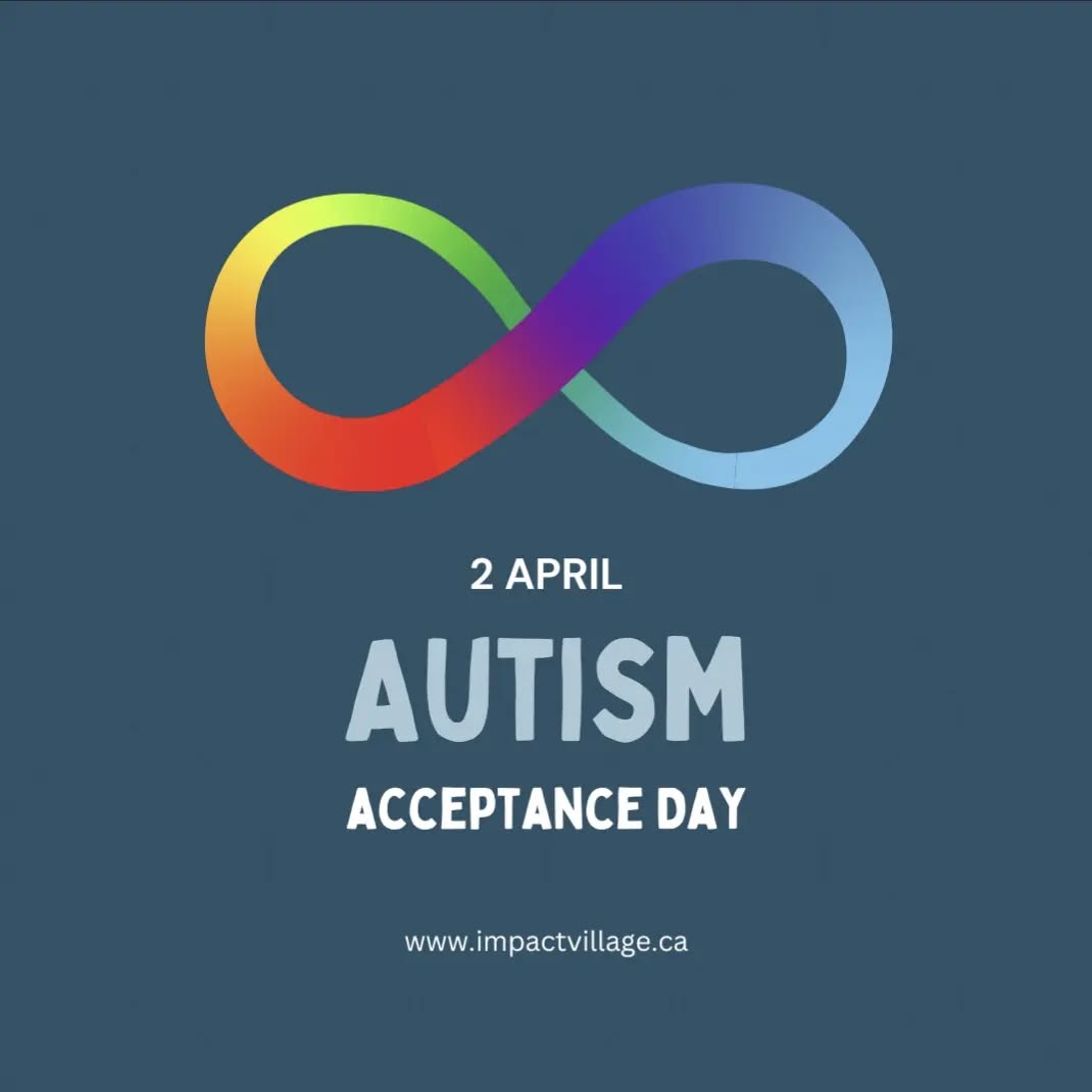 Here are five ways you can promote autism acceptance this month (and every month after that):
1. Recognize that one person with autism does not represent the entire autistic community. Getting to know different autistic people in your community (e.g., your school, your neighbourhood, your workplace) as an individual will help you to learn more and understand their unique needs, abilities, and interests.
2. Ask questions! Ask if they prefer to be called ‘a person with autism’ or ‘an autistic person’. Ask questions with the intention to learn and understand. Be willing to admit that you don’t know everything and that what you once knew can change or evolve. This kind of learning is lifelong.
3. Follow accounts here on IG or on other social media platforms. There’s no better way to witness how different autistic individuals process and experience the world than to get that information directly from that community.
4. Support autistic entrepreneurs and creatives or support businesses that provide employment support and opportunities to people with autism.
5. Attend conferences and public events that provide education and research around autism, then share what you learned with your family, friends, and social network.
There are countless resources to learn more about autism, and better understand how people learn, behave, and communicate in a variety of different ways. The true work happens when we take what we learn and create more supportive and inclusive communities. People shouldn't have to change who they are to feel belonging, rather we should work to create a community that allows everyone to feel safe, supported, and included.