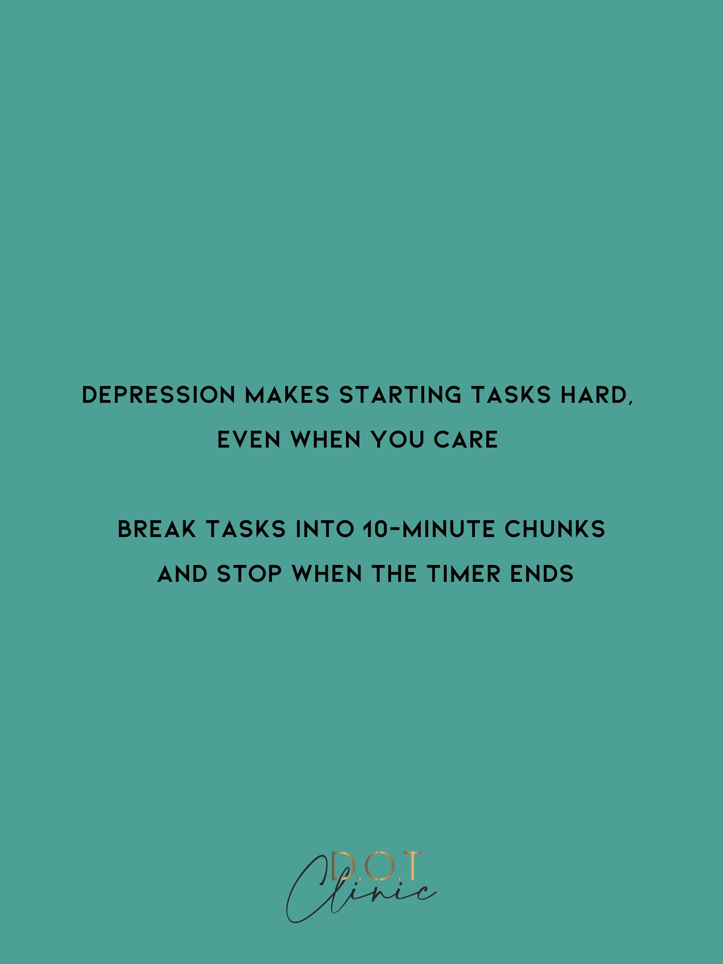 Depression is not laziness it’s a condition that drains energy, motivation, and focus. Start with one small, scheduled action.
Action creates momentum, not the other way around. #depression #therapy
