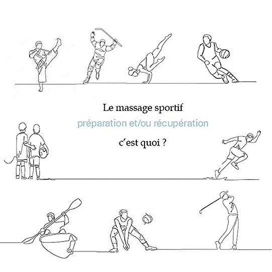 Le massage sportif intervient avant ou après la séance de sport, pour la préparation des muscles et la récupération.
Il permet de:
• Libérer les tensions précises liées à la pratique d’une activité sportive
• Préparer votre corps à la pratique de cette activité
•Prévenir les blessures
•Améliorer la récupération physique et psychologique du sportif
#pcmassothérapie #massage #récupération #préparation #massagesportif #sportif #sport #Corminboeuf #suisse