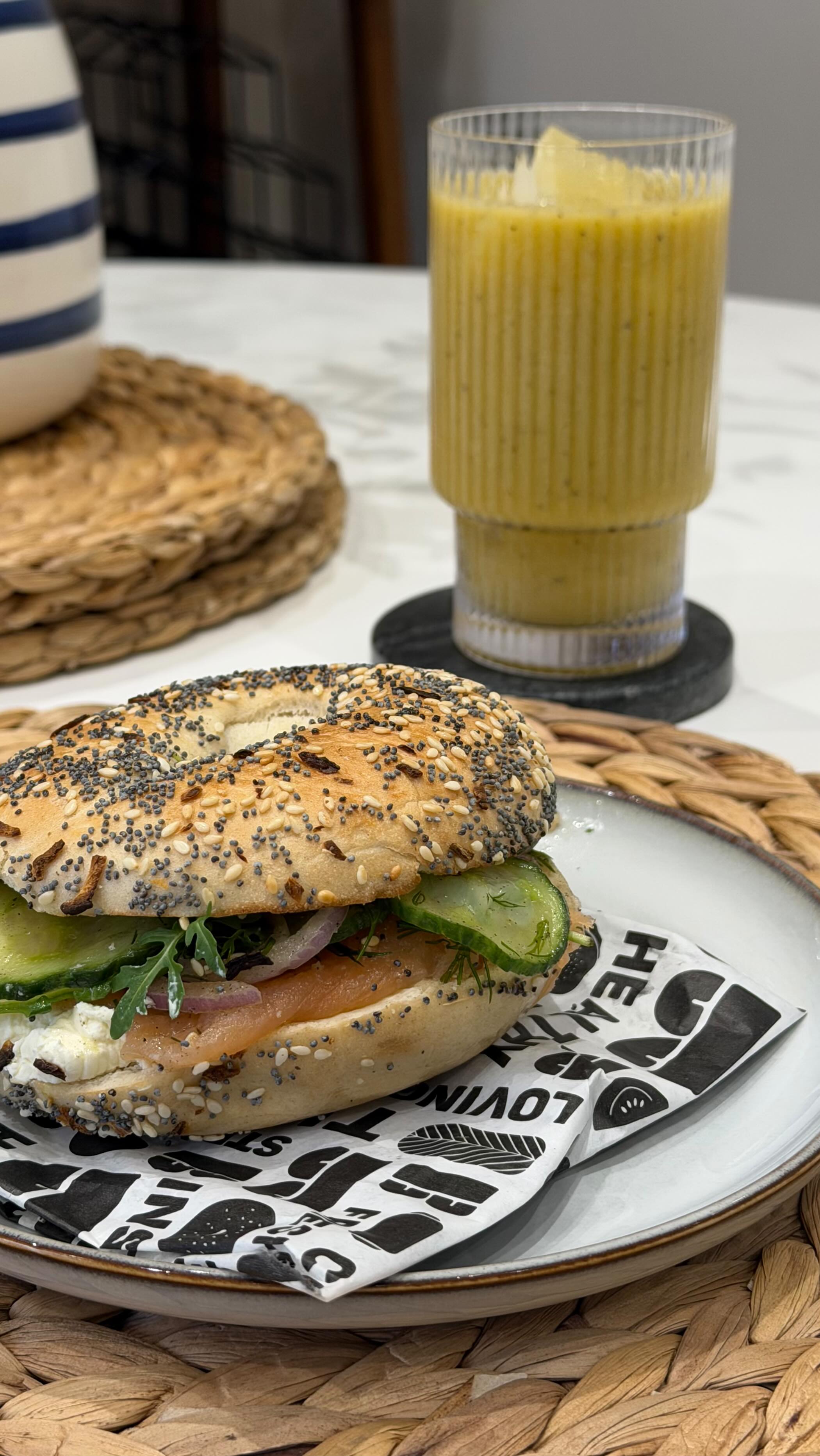 WFH? Did you know you can order or bagels straight to your door via Deliveroo 👏💻
Why not treat yourself to our delicious bagels, juices and of course perfect snacks! 🥯
#wfh #workingathome #deliveroo #bagels #lunchideas