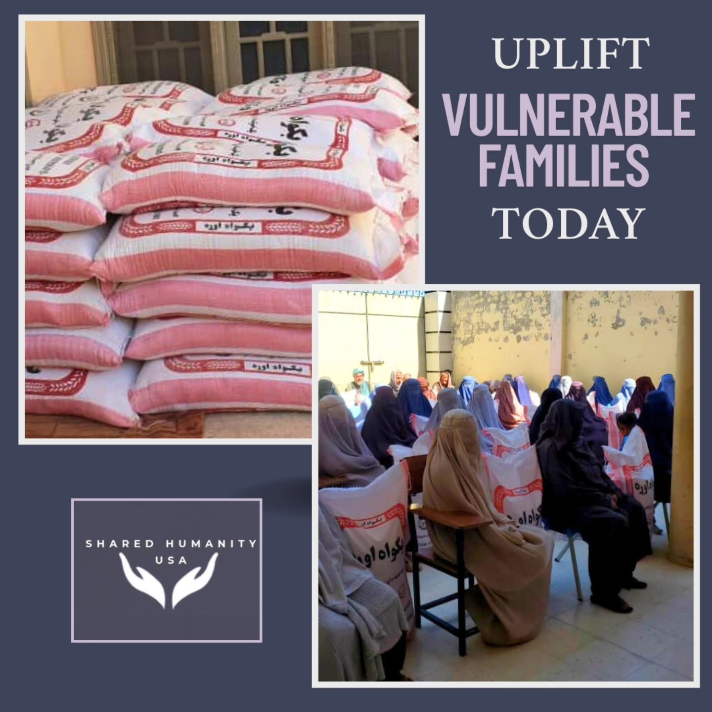 As we enter the final days of Ramadan, our hearts are with the families in Kandahar still facing urgent food insecurity.
We set out to raise $5,000 by March 31st to deliver food packages to families in need — enough to help them break fast with dignity.
With your help, we can still get there.
💛 $40 feeds a family for a month.
💛 $160 supports four families.
💛 Every gift — no matter the size — brings relief and hope.
Please consider donating or sharing this campaign with your friends and communities during these final days of Ramadan.
📅 Goal Deadline: March 31
📍 Link in bio to give
#sharedhumanityusa #shareyourhumanity #GiveBack #Kandahar #FoodRelief