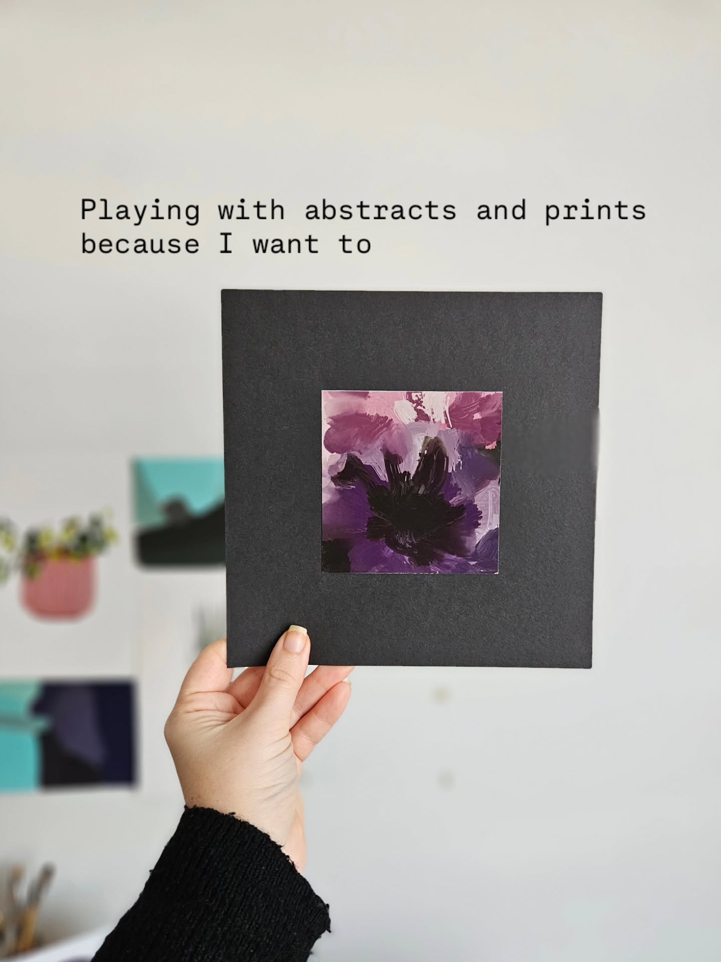 January is triggering. So, hello February!
#hellofebruary #Newpost #purpleprint #abstract #dowhatmakesyouhappy