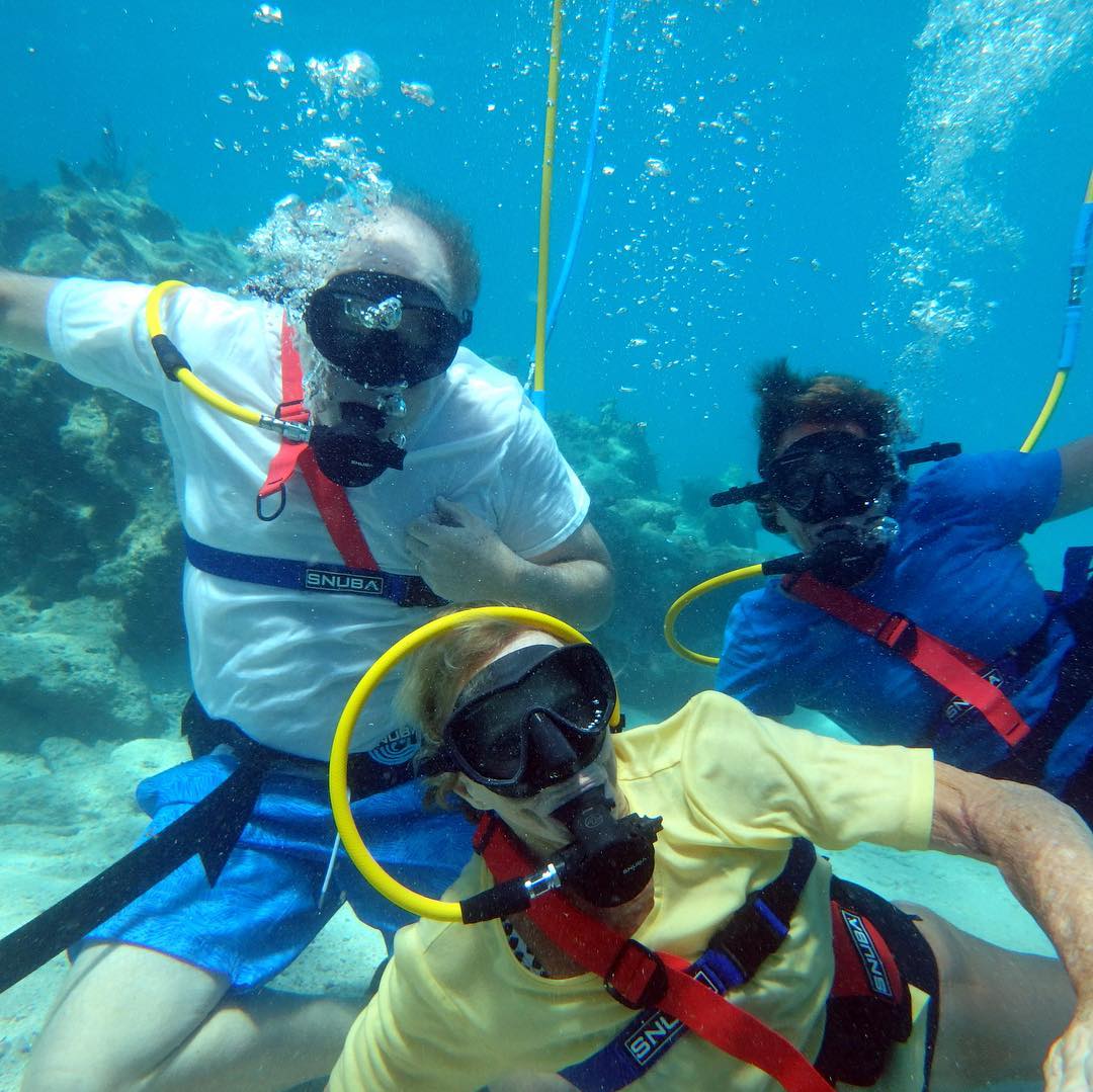 We are family!
.
.
.
.
.
🐡🐟☀️🏝👨👩👧
#gobeyond #snorkeling #snuba #caribbean #saltlife #visnuba #diving #familygoals #familyfun #familyvacation