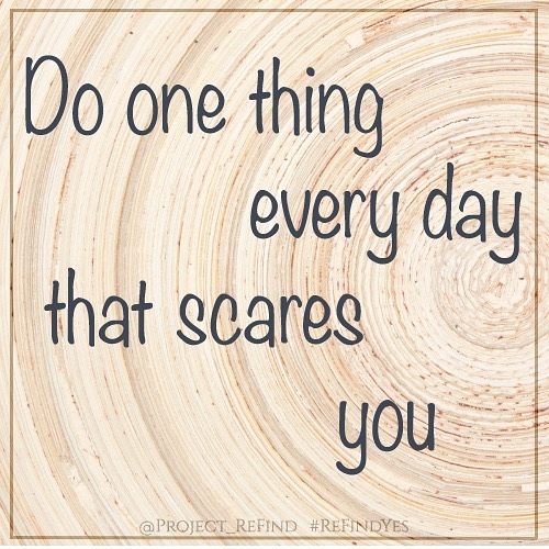 The real quote : You gain strength, courage and confidence by every experience in which you really stop to look fear in the face. ~Eleanor Roosevelt