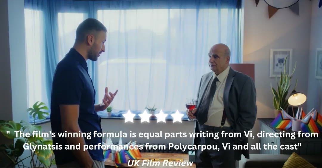 Another review for #koupepia: 4 stars 🌟 from @ukfilmreview
Koupepia, a story about love, acceptance and... food 🏳️⚧️🏳️🌈🇬🇧🇨🇾
UK Premiere at @boltonfilmfest 🇬🇧
European Premiere at @pridepictures 🇩🇪
Starring: @peter_polycarpou , @sxphia_vi, @alexandertheo, @nathvh1
Written by @sxphia_vi
Directed by @yorgo_glynatsis
Produced by antony_petrou_film_director @sxphia_vi @yorgo_glynatsis
Production company: @koupepiafilms @houseofglynatsis @11littlefilms @water_melon_films
Production manager @tane.Stevens
Production assistant @maria_busz
Trans on Screen Supervisor @username_alice.fr
1st AD @lyricbusk
2nd AD @ruby_phelan
Director of photography @nsafronova
1st Assistant camera @kristiana_zhekova
2nd Assistant camera @thejessicabainbridgeinsta
Art Director @bleiph
Art Assistant @nnaccant
Art Trainee @kaaattii
Costume designer @miamaxwell
DIT @elifgonen
Gaffer @neaspringer
Spark @fuxiao_1999
Sound Recordist @waverleyhudsonsound
Hair & Make Up @_katie_sfx
BTS Photographer @lexmelony
BTS Photographer @naomiomokhua
Editor @elifgonen
Sound Designer @sistagrl16
Music Composer @sistagrl16
Colourist @alexo.colour at @okaystudio
Assistant Colourist fraserstephen_ at @okaystudio
Post Production consultant @thekyriakosgeorgiou
Catering Jerk and Juice
Casting by @matilda_james
Featured artists: @santibabi, @miketelevantos @its.adrianrambla @arnaldostafa @queerbrownandmenopausal @well.zane @flashlingmope @michela_di_felice @tally_campbell
Featured art work by @rachaellhouse
Partners: @koupeslondon @transonscreen
Equipment provided by @11littlefilms and @weareshift4
BTS picture by @lexmelony & @naomiomokhua
#shortfilm #LGBT #LGBTshortfilm #cypriotshortfilm#koupepia