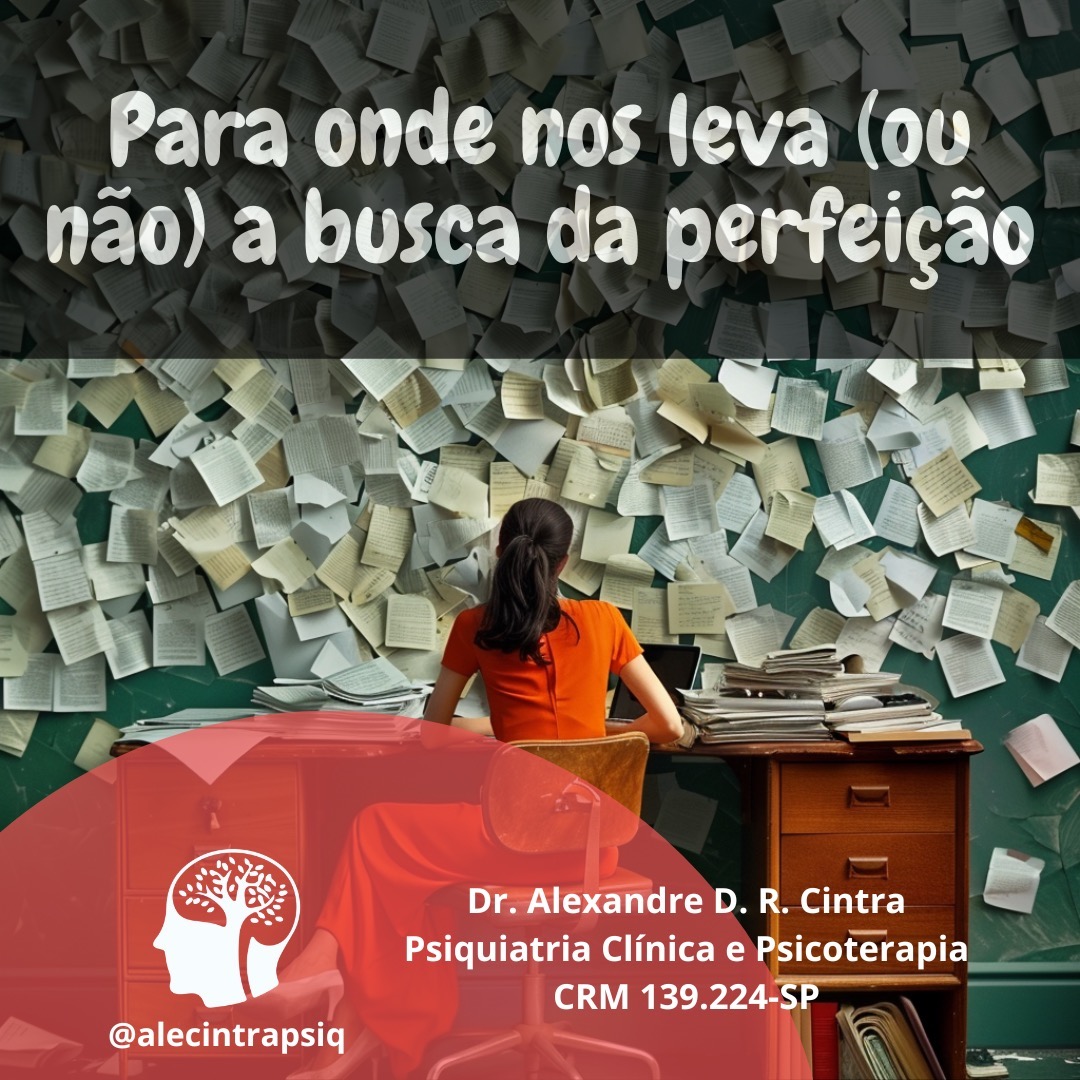 Contrário ao que as pessoas as vezes pensam, o perfeccionismo pode sabotar silenciosamente a sua produtividade, te levando para “lugar nenhum”, ao invés do destino que você busca. Sabe como?
1. A busca pela perfeição muitas vezes pode nos levar a uma análise excessiva, e a gastar tempo demais em tarefas;
2. Detalhes pequenos e desnecessários podem atrapalhar o progresso em vez de agregar valor - É a questão dos retornos cada vez menores para um investimento de tempo cada vez maior.
3. Procrastinação: Esperar pelo momento 'perfeito' pode resultar em atrasos e questionamentos desnecessários.
4. Perder a Visão Geral: Focar demais nos detalhes pode fazer você perder de vista o objetivo final.
5. Antecipar problemas que talvez nunca ocorram pode ser contraproducente.
Embora buscar altos padrões seja bom, estar ciente das tendências perfeccionistas é crucial para manter a produtividade. 🚀
#perfeccionismo #psicologia #psiquiatria #terapiacognitiva #distorcoescognitivas #adoecimento #produtividade