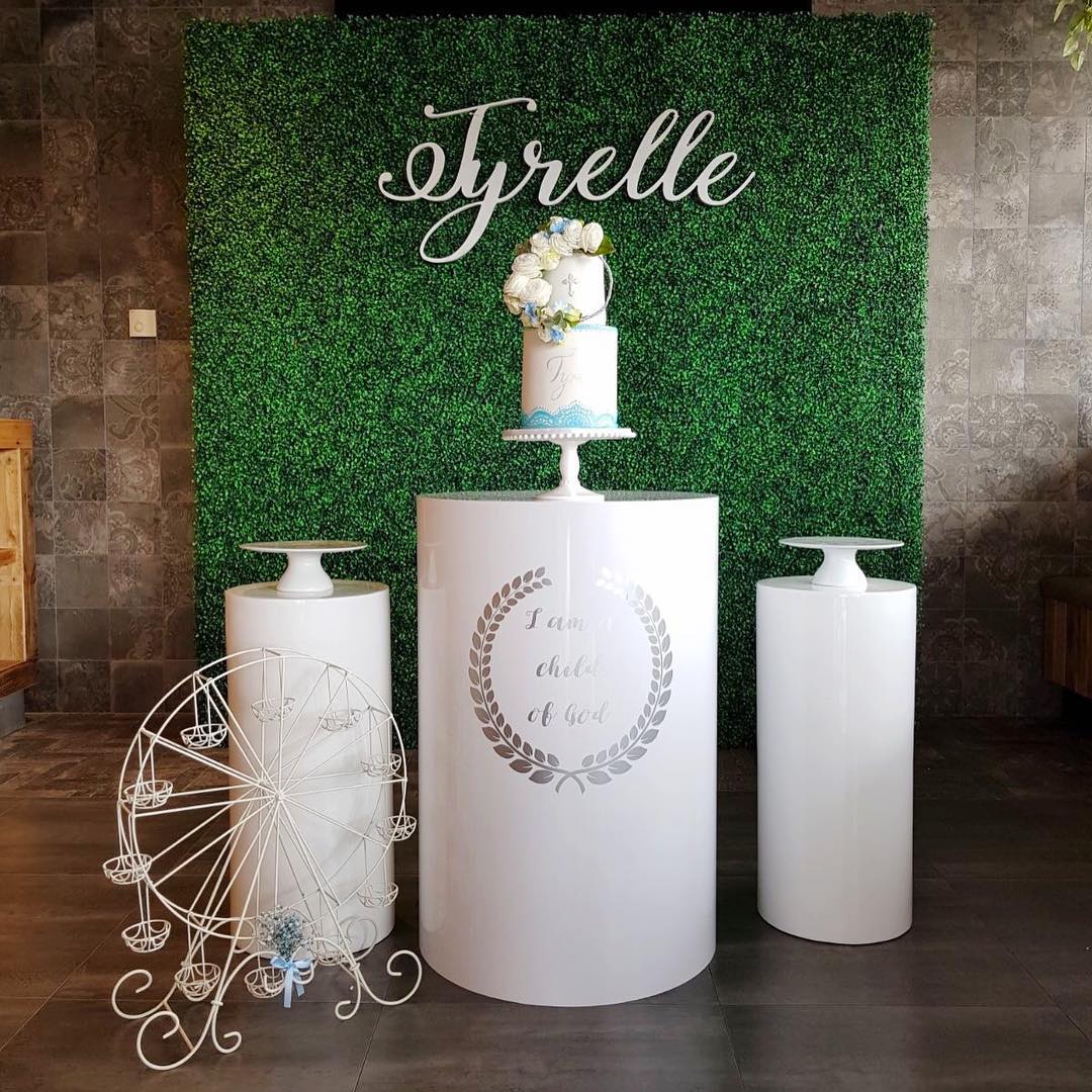 Christening set up from the weekend 🙌🏼