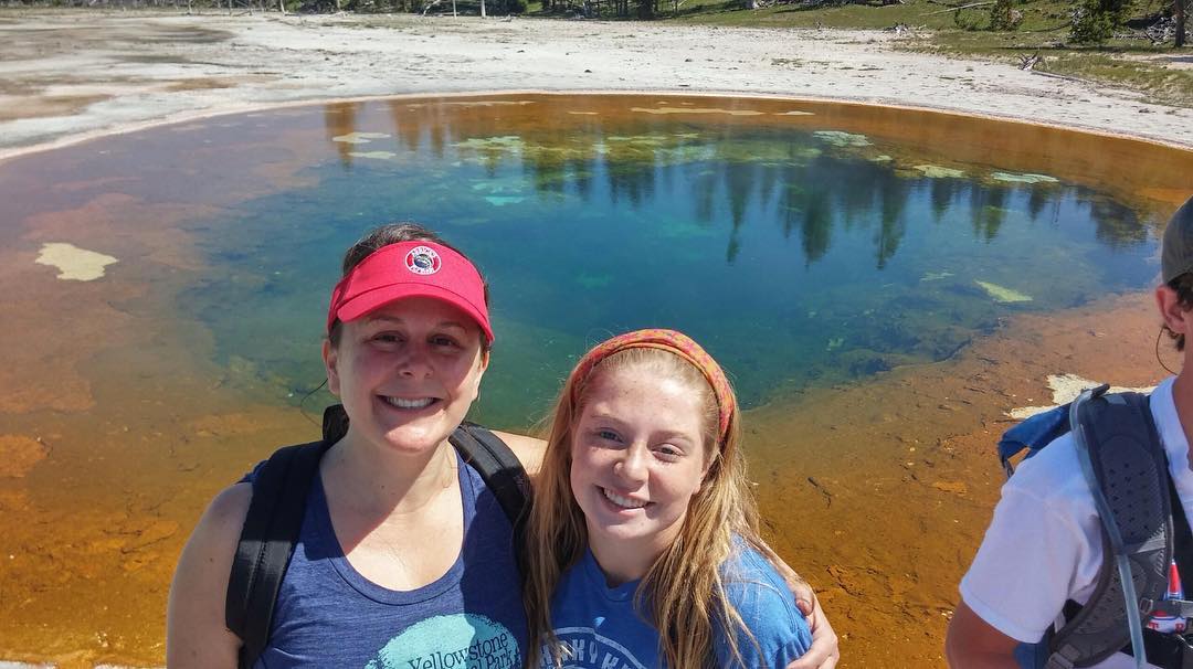 Unfortunately Ms. Nissenbaum wouldn't let me stick my hand in the water because it would "burn off", I mean whatever, next time I'm just gonna jump in.