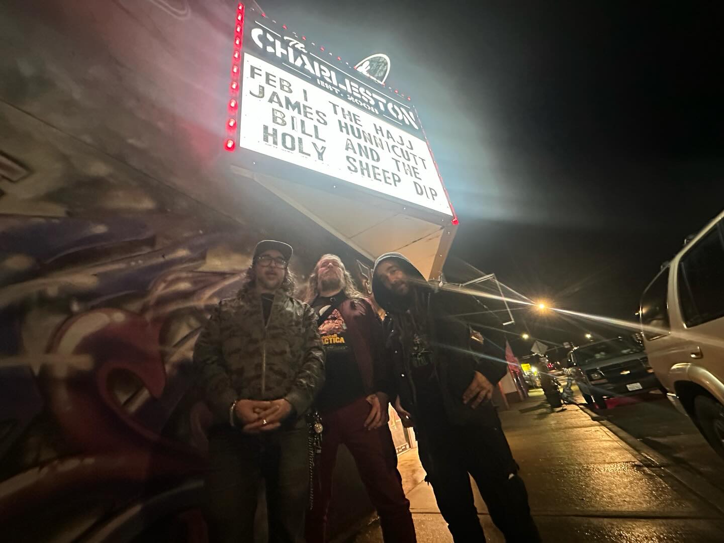 Thank you @thecharleston333 for our last Pacific North West show of our Winter West Coast Tour 2026! Thank you Washington and Oregon for all your energy and making us feel so special! Great catching up with our brothers @jameshunnicutt and Scott Cowan as well as all the new friends we’ve made! On to the Bay Area for the next set of shows in Cali!
#thehajj #thehajjmusic #wintewestcoasttour2026 #music #tour