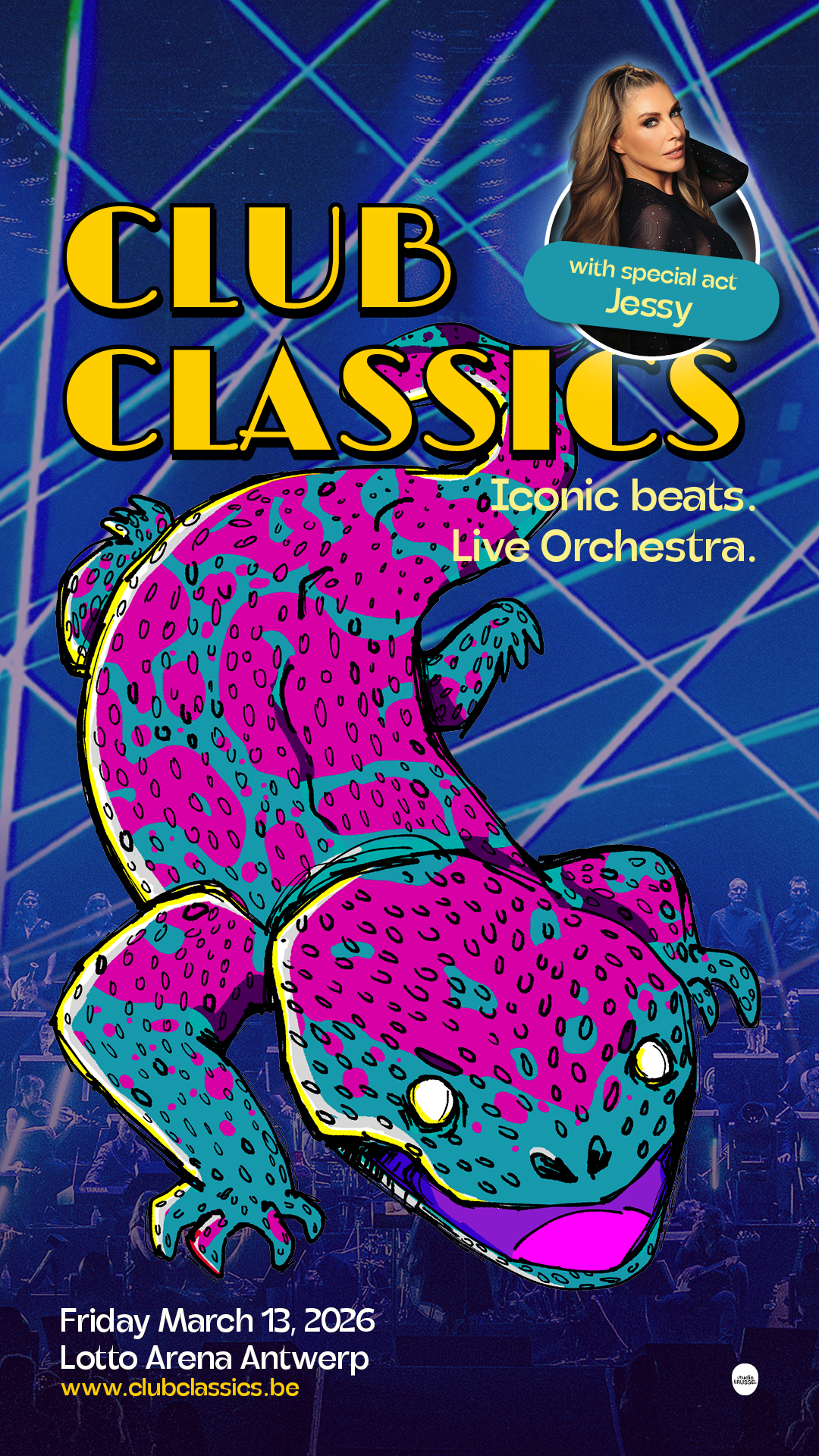 Belgian dance icon Jessy brings Innocence to Club Classics, live with orchestra 🎻🔥 March 13 • Lotto Arena
#clubclassics #jessy #themackenzie #innocence