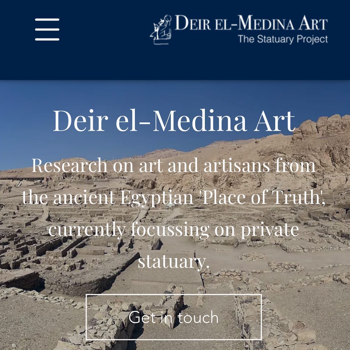 Updated website, have a look! www.deirelmedina.art
@oxford_uni @deir_el_medina