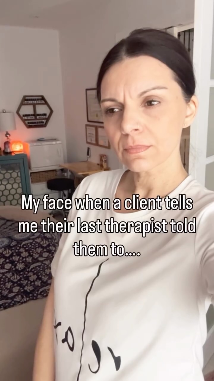 Clients tell me this all the time.
They’ll tell me they had a massage that hurt and I’ll ask if they told the therapist it was too much and the response they got was, “Just breathe through it.”
Here’s the thing:
That isn’t empowering.
When a therapist says that, it creates an imbalance of authority as if they know your body better than you do. And no one has authority over your body but you.
When you’re in my space, if you tell me something is too much, it’s too much.
I believe you. I trust you.
I’m not in your body and I don’t get to override what you’re feeling.
Creating safety isn’t about convincing someone to tolerate discomfort. It’s about creating an environment where clients feel in control of their treatment and where they know they’ll be listened to, not told to endure.
From a nervous system perspective, “breathing through it” while guarding or bracing doesn’t create release. It creates adrenaline. The body tightens, the jaw clenches, the system goes into protection. Especially for sensitive or neurodivergent bodies, this can tip into panic very quickly.
For clients:
You don’t need to push past your body’s signals for massage to be effective.
For therapists:
This isn’t about giving up skill or clinical knowledge. It’s about putting your opinions about what it should feel like aside. Your role isn’t authority over the body; it’s creating trust, safety, and permission.
When clients know they’ll be heard, the body softens on its own.
💗
#nervoussystemhealing #highlysensitiveperson #massagetherapy #massagementor #intuitivetouch