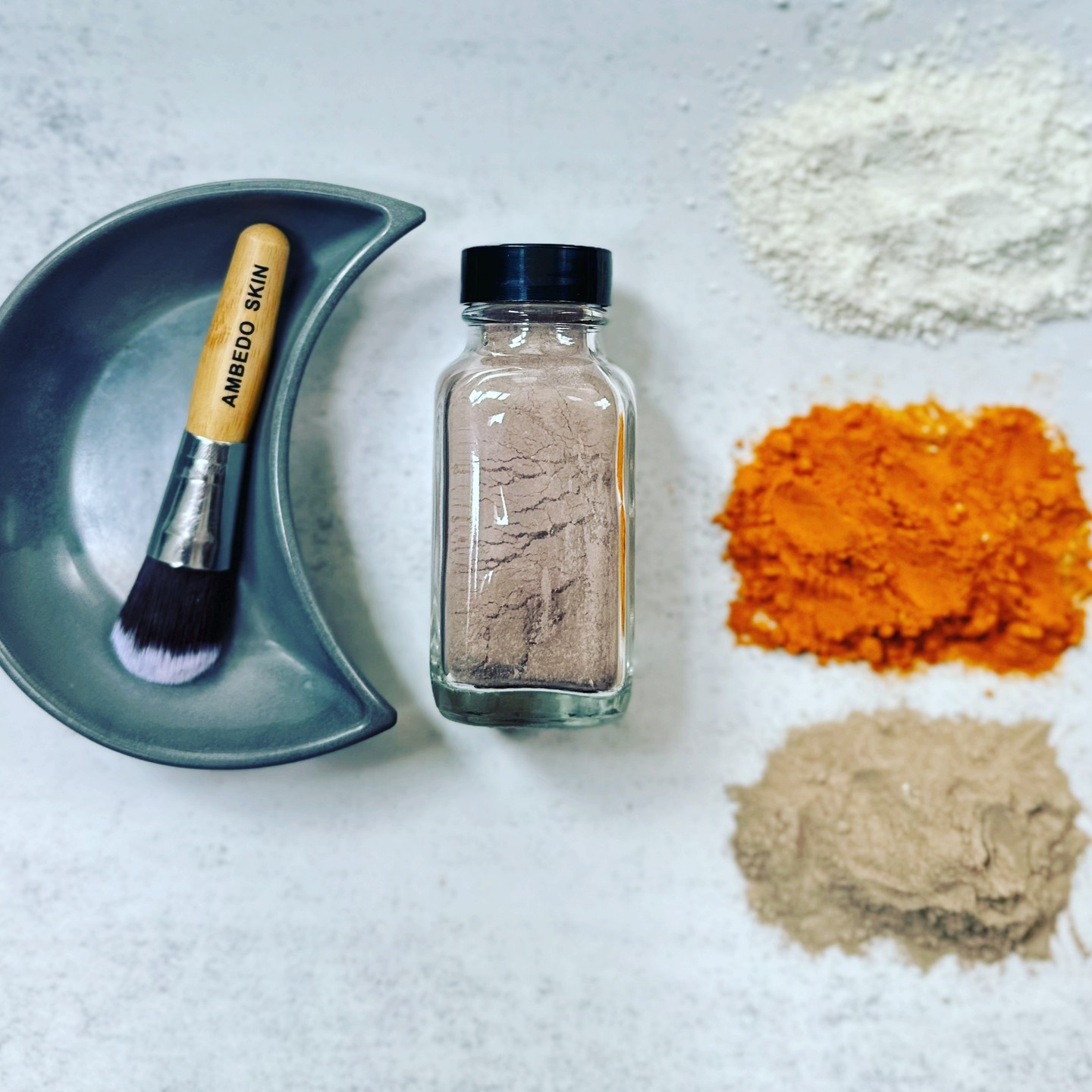 At Ambedo, transparency is at the heart of everything we do. We believe in being straightforward about what our products can and can't do. Recently, at a pop-up event, someone asked us about our masks and what they "really do," and we want to share our thoughts.
Our masks, rich in clays and meticulously chosen botanicals and actives, are designed to nourish and support your skin's health. However, they won't magically halt or reverse the aging process (no topical product will!). We're all about embracing the natural journey of aging and promoting the vitality of your skin. You are inherently worthy, irrespective of society's expectations. Our commitment is reflected in our language. We avoid terms like "anti-aging" or "beauty" because we understand that your worth isn't confined to preconceived notions. Choosing us means selecting a skincare ritual that prioritizes healthy, radiant skin and embraces the empowering, pro-aging narrative. Join the conversation, and let's redefine aging together. Healthy skin is our focus, as we believe it's the key to a harmonious connection with nature.
Step into the world of Ambedo, where authenticity and honesty guide our skincare philosophy. Our skincare offers a sensorial experience, allowing you to indulge in the goodness of nature while supporting your skin's well-being.
Using a brand with a soul can make you feel good, knowing that every product is crafted with care and a commitment to your well-being.
#HealthySkinJourney #TransparentSkincare #NaturalIngredients #SkincareTruths 🌿💚 #OrganicSkincare #FormulaBotanica #SoiltoSkin #PlantBasedSkincare #ProAging #selfcare