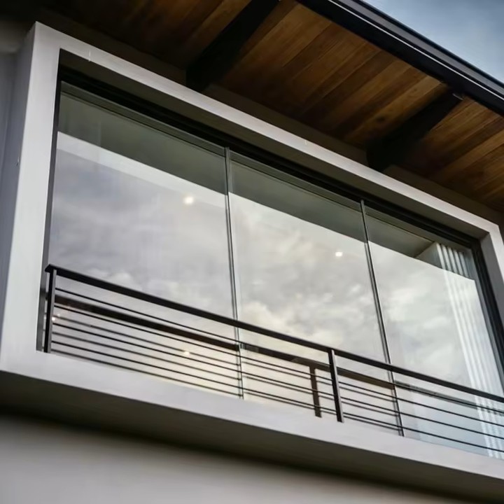 #ecoabito houses #vetrata panoramica #vetrata scorrevole